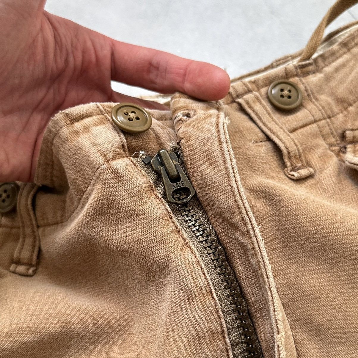 Abercrombie & Fitch RARE Abercrombie Fitch Military Parachute Baggy Cargo Pants Size US 34 / EU 50 - 11 Thumbnail