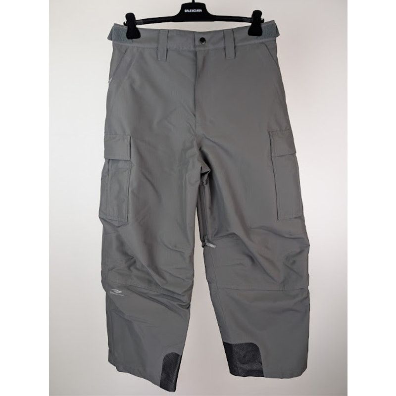 Balenciaga o1rshd1 Technical Ripstop Pants in Dark Grey Size US 32 / EU 48 - 11 Thumbnail