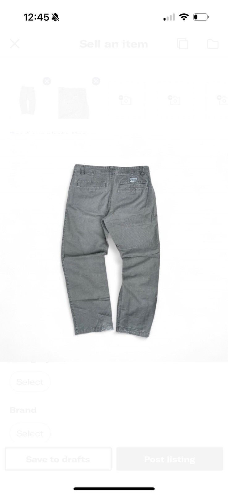 Columbia Grey Columbia Workwear Pants Size US 34 / EU 50 - 1 Thumbnail