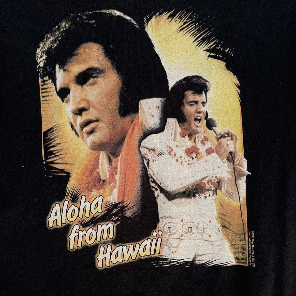 Perry Ellis Vintage Elvis Presley T-shirts Rock Tee Band Tees 90s Size US M / EU 48-50 / 2 - 4 Thumbnail