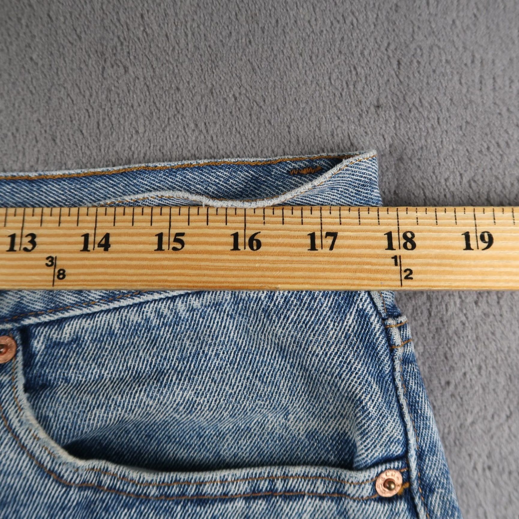 Levi's VINTAGE Levi's 501 Jeans Denim Blue 36x30 Mens USA Straight 90s 5-Pocket Design Size US 36 / EU 52 - 6 Thumbnail