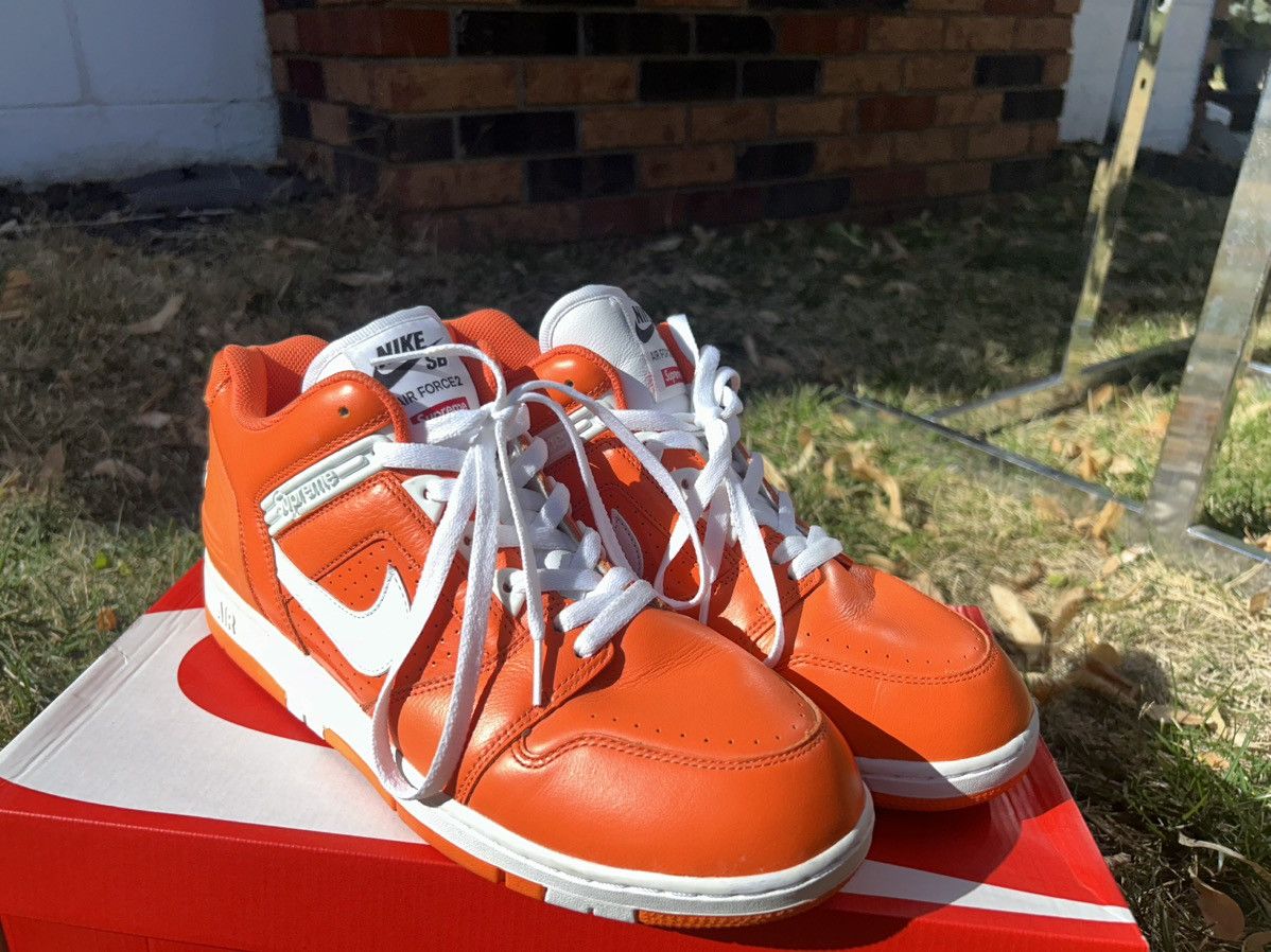 Nike × Supreme Supreme x Nike Air Force2 Size US 12 / EU 45 - 8 Thumbnail