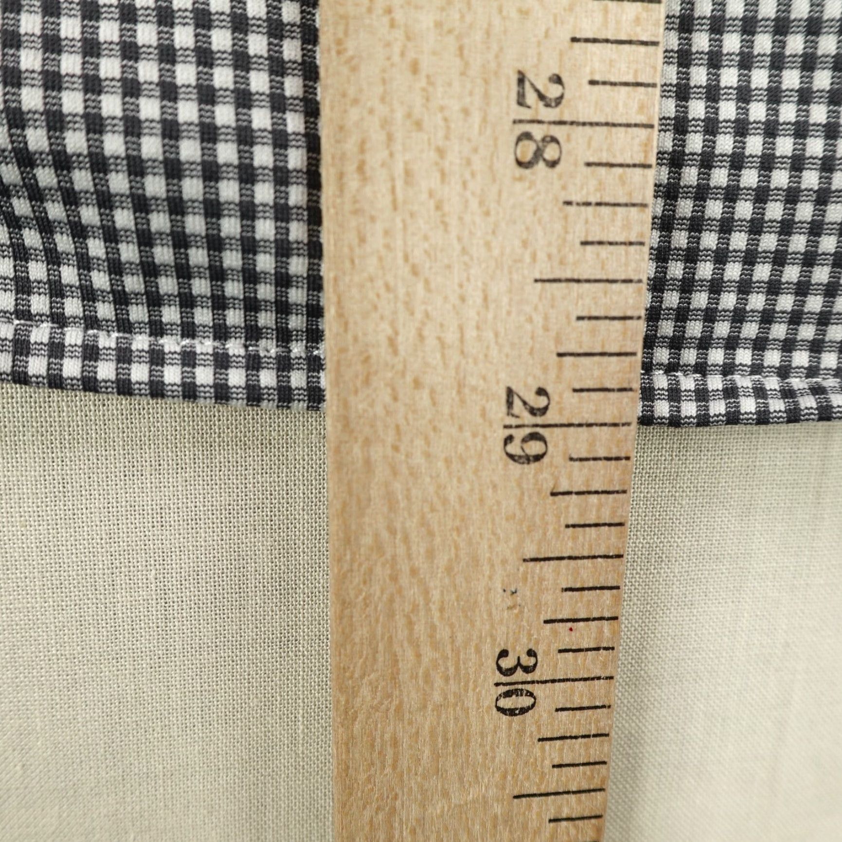 Mizzen+Main Mizzen+Main Shirt Mens Medium Black White Gingham Check Button-Up Long Sleeve Collared Knit Breathable Lightweight Performance Regular Fit Size US M / EU 48-50 / 2 - 7 Thumbnail