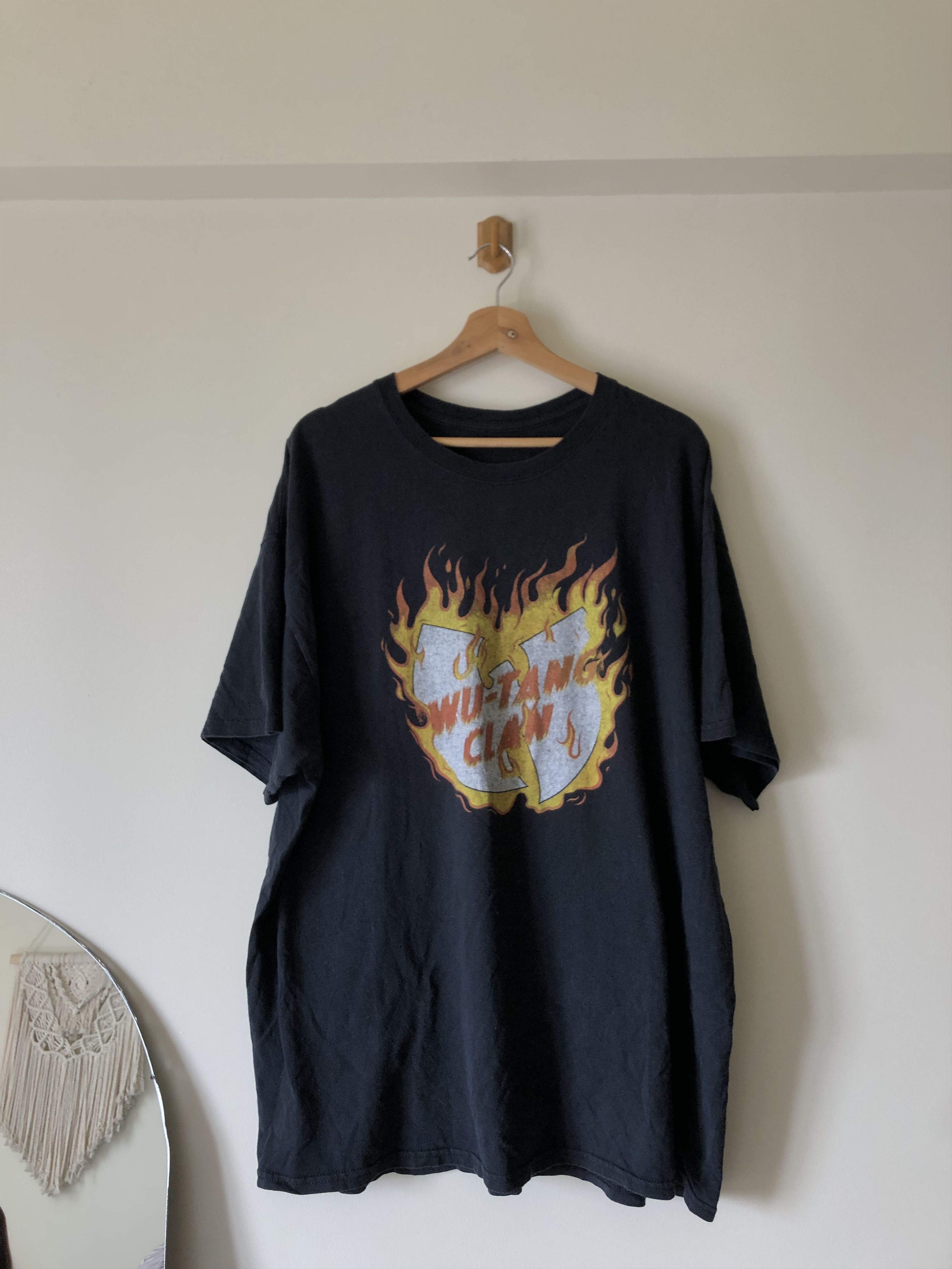 Wu-Tang Clan Vintage Wu-tang clan fire shirt Size US XL / EU 56 / 4 - 1 Thumbnail