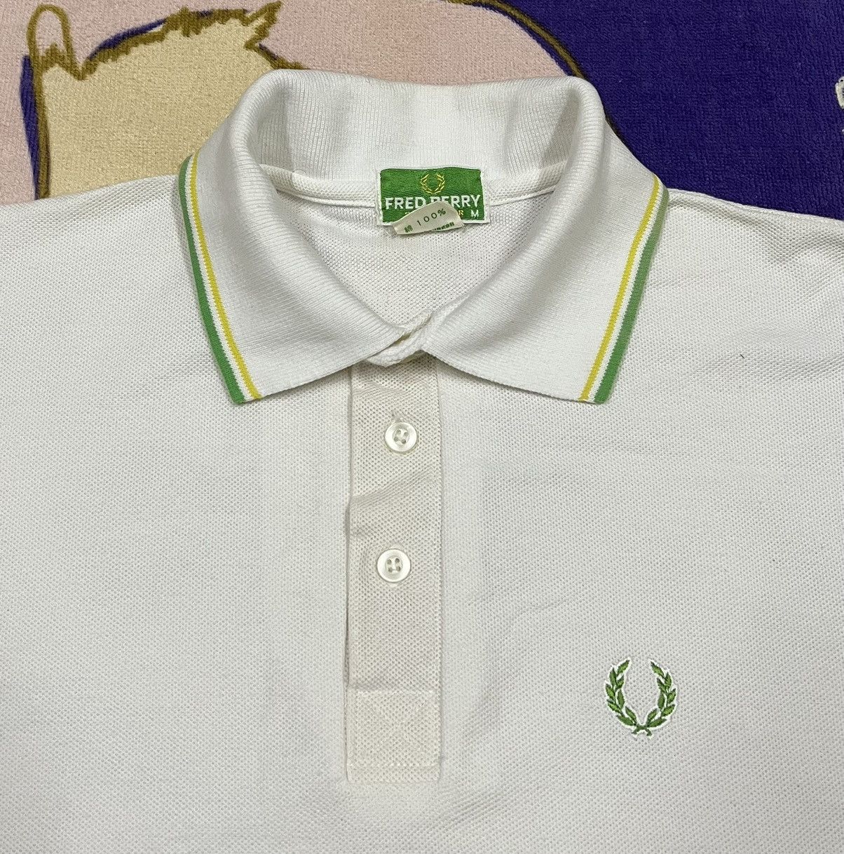 Fred Perry × Vintage Vintage FRED PERRY Ringer Polo Shirt Size US S / EU 44-46 / 1 - 3 Thumbnail