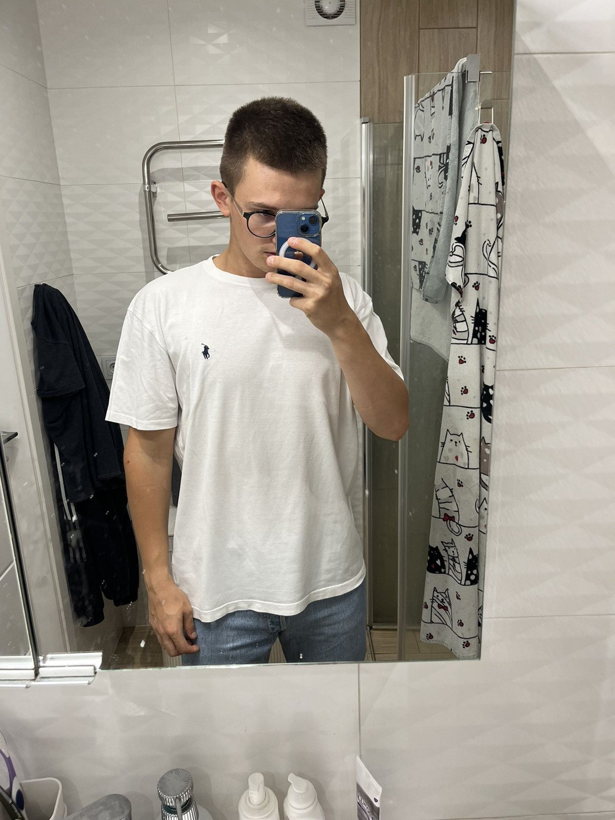 Polo Ralph Lauren × Ralph Lauren × Vintage Vintage 90s Polo Ralph Lauren plain basic tee t-shirt casual Size US M / EU 48-50 / 2 - 2 Thumbnail