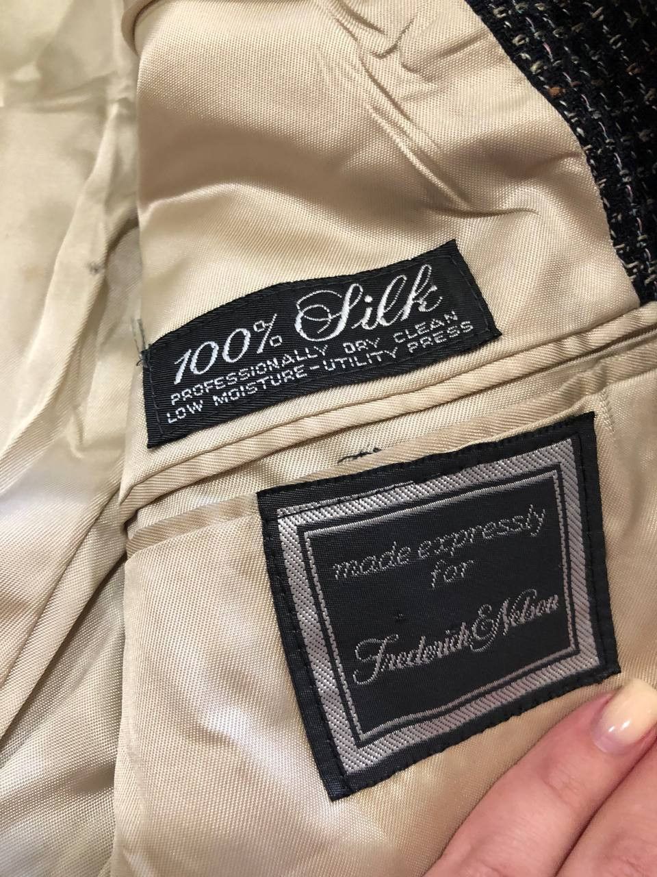Christian Dior Monsieur VINTAGE CHRISTIAN DIOR Wool Slim Fit Checked Jacket Size 40L - 3 Thumbnail