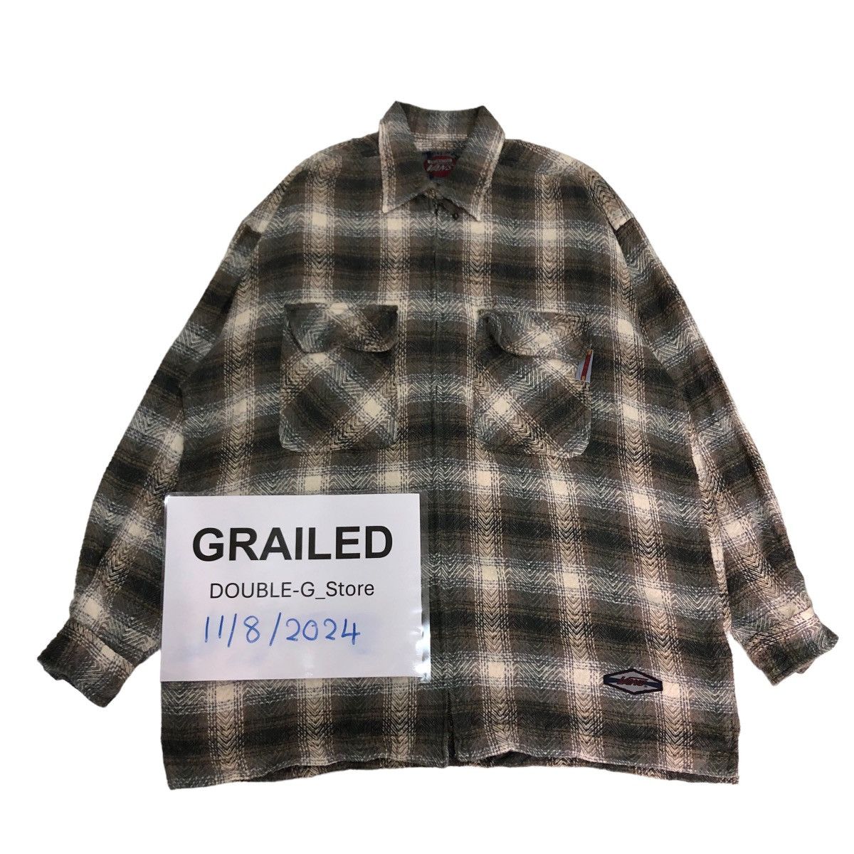 Japanese Brand 📌VINTAGE SHIRT FLANNEL JACKET VANS USA TARTAN DESIGN Size US M / EU 48-50 / 2 - 1 Thumbnail