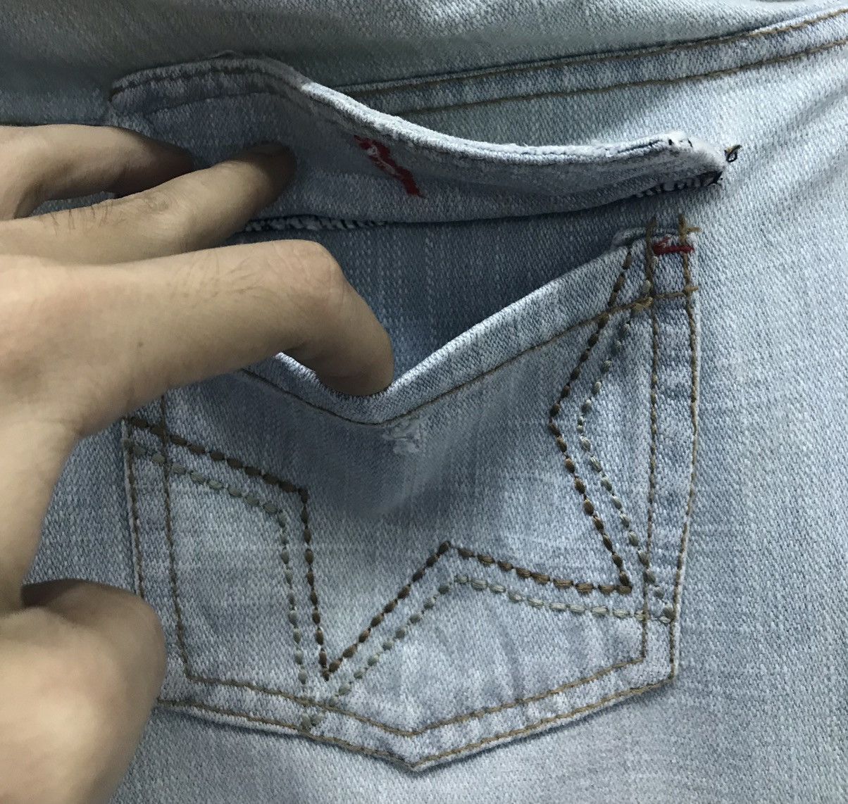 Japanese Brand × Vintage Vintage Marna Denim Pants Size US 30 / EU 46 - 12 Thumbnail