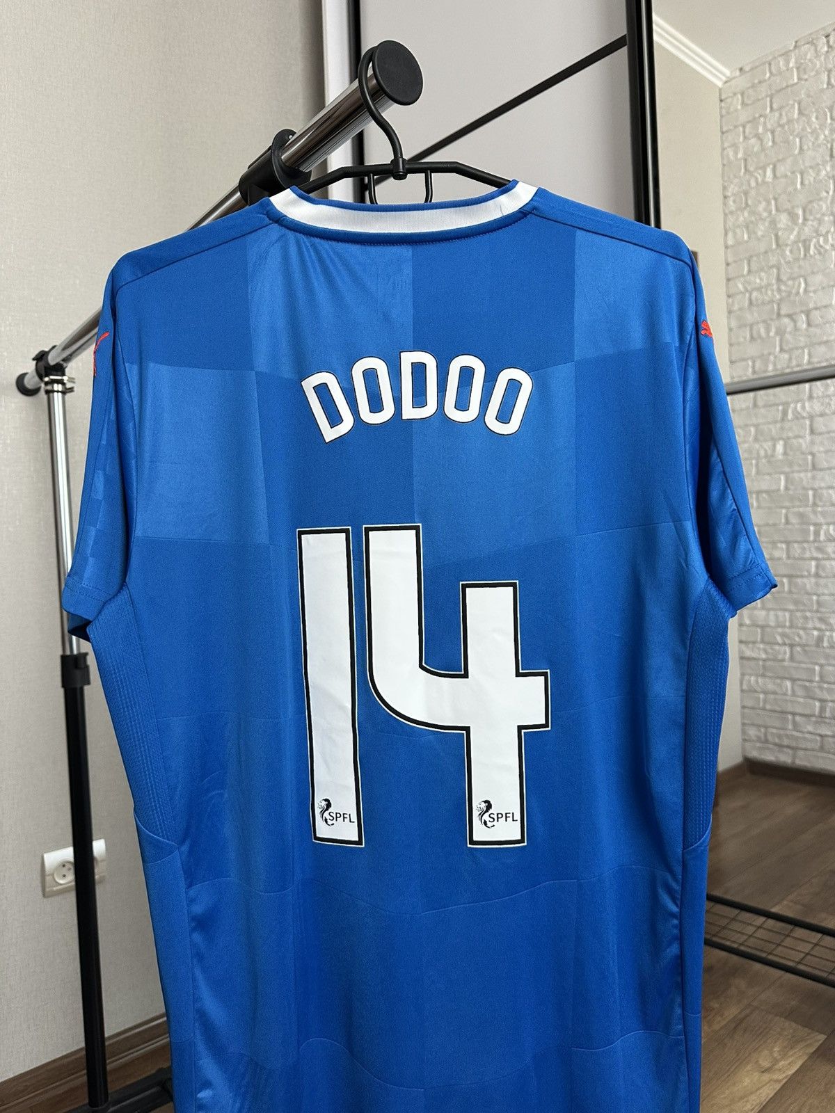 Puma 2016/2018 Puma Rangers Dodoo Soccer Jersey T-Shirt Size US M / EU 48-50 / 2 - 4 Thumbnail