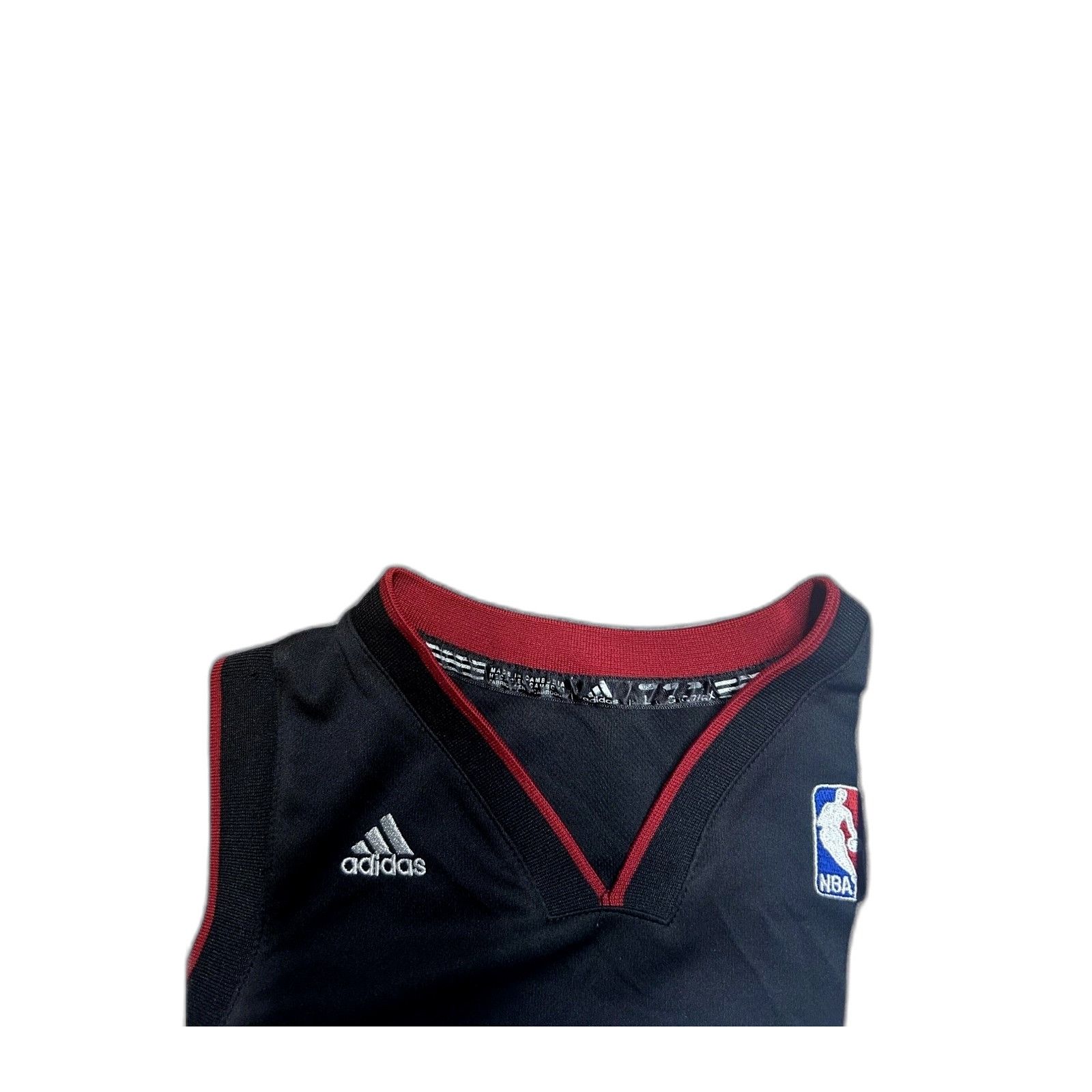 Adidas LeBron James Miami Heat Adidas Jersey 2010 Swingman NBA Boys Size US L / EU 52-54 / 3 - 4 Thumbnail
