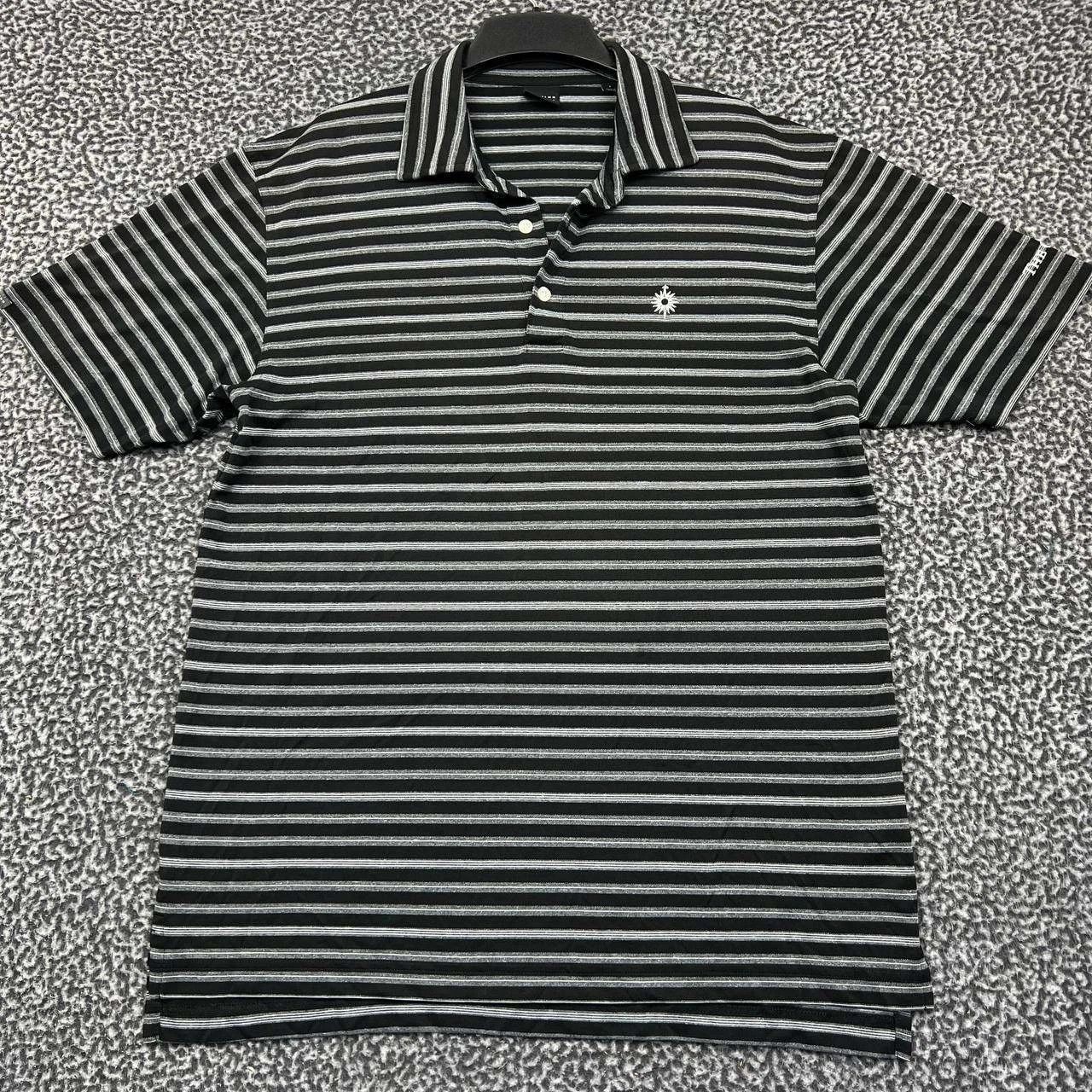 Other Dunning Golf Polo Shirt Men Black White Striped Collared L Size US L / EU 52-54 / 3 - 1 Thumbnail