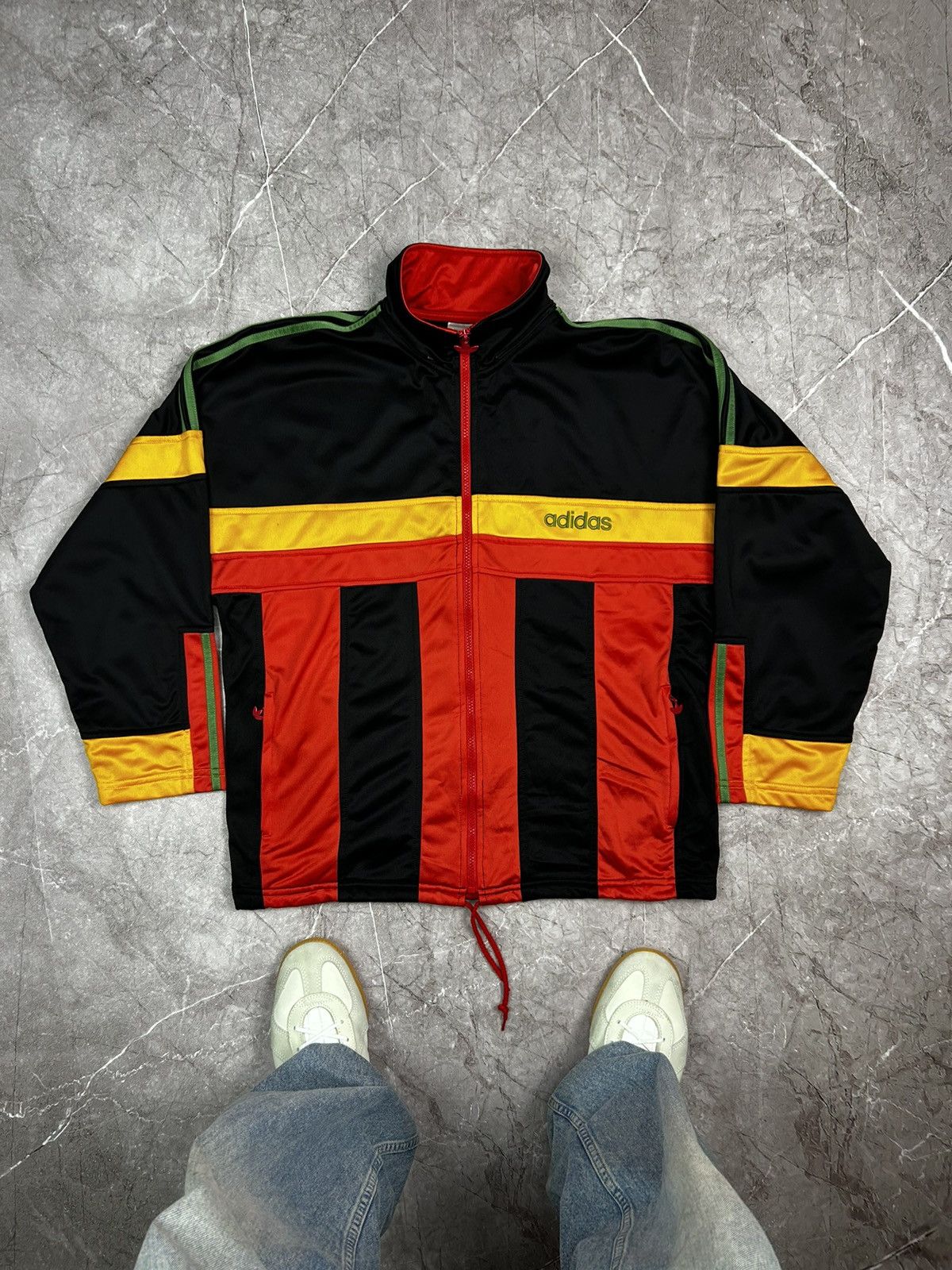 Adidas × Vintage Adidas vintage track jacket 90s Size US S / EU 44-46 / 1 - 1 Thumbnail