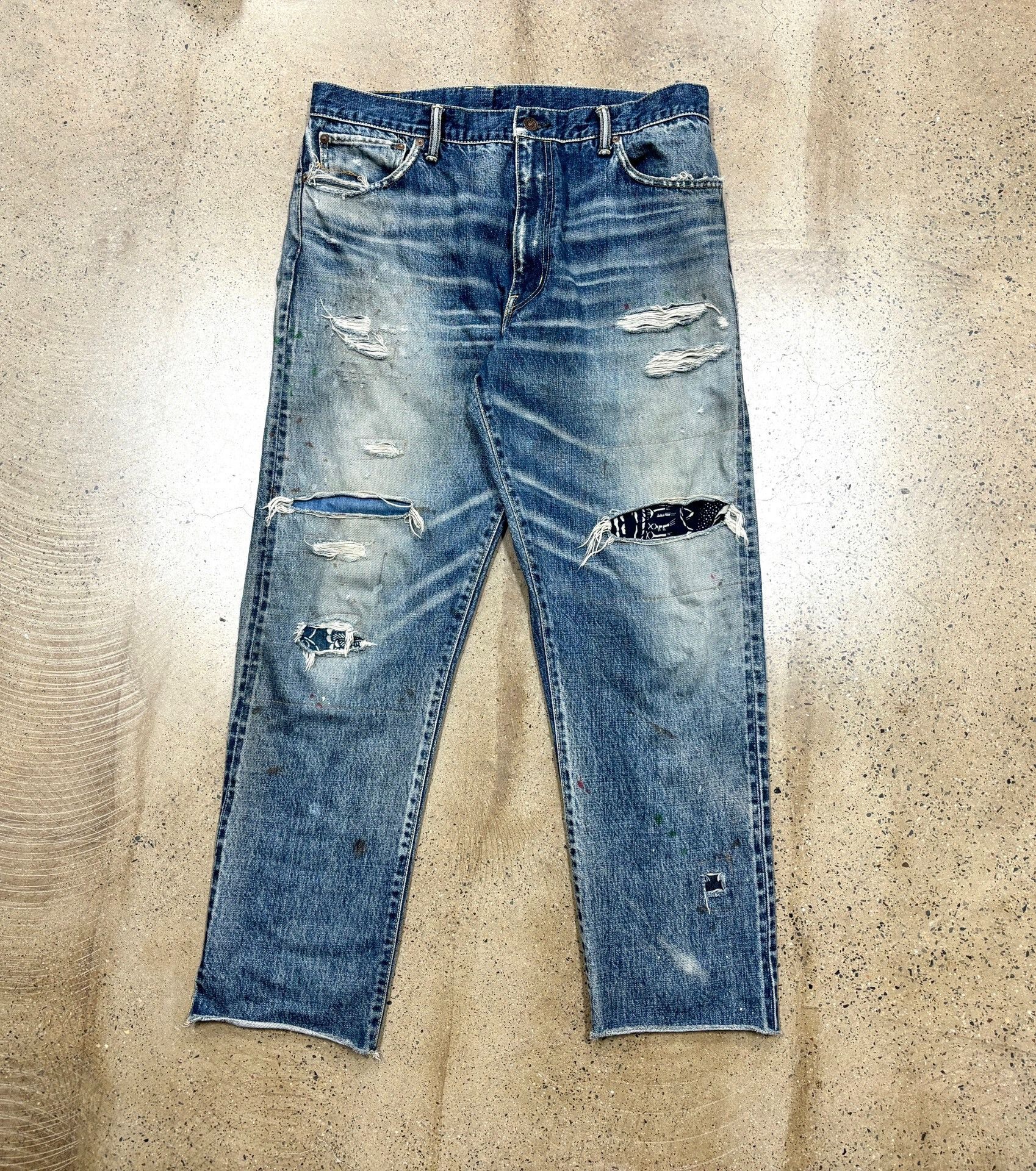 Visvim Visvim 20AW ICT Journeyman Bandana Jeans Size US 26 / EU 42 - 1 Thumbnail
