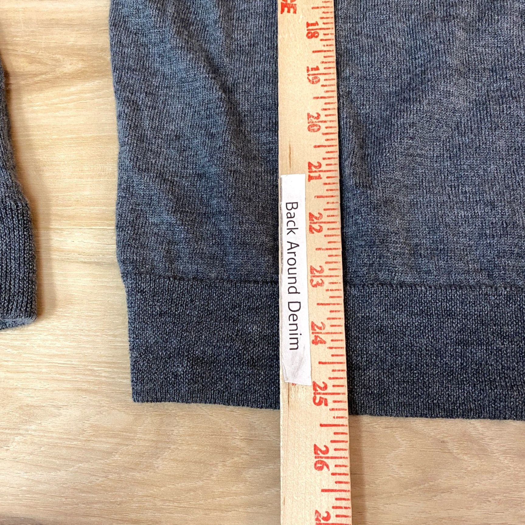 Nordstrom NORDSTROM Sweater Mens Small Gray Merino Wool Washable Crew Neck Size US S / EU 44-46 / 1 - 5 Thumbnail