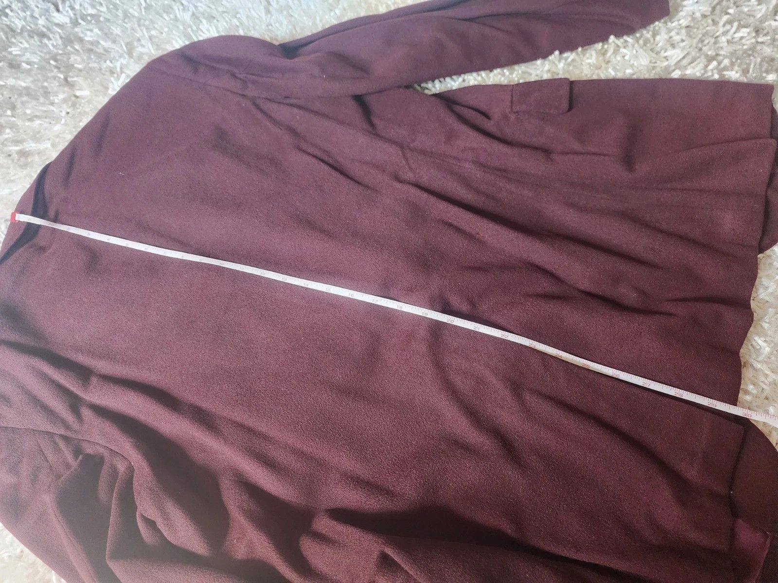 Oxxford Clothes Oxxford Clothes Cashmere Blazer Sportcoat Maroon Red 43 Size 44R - 8 Thumbnail