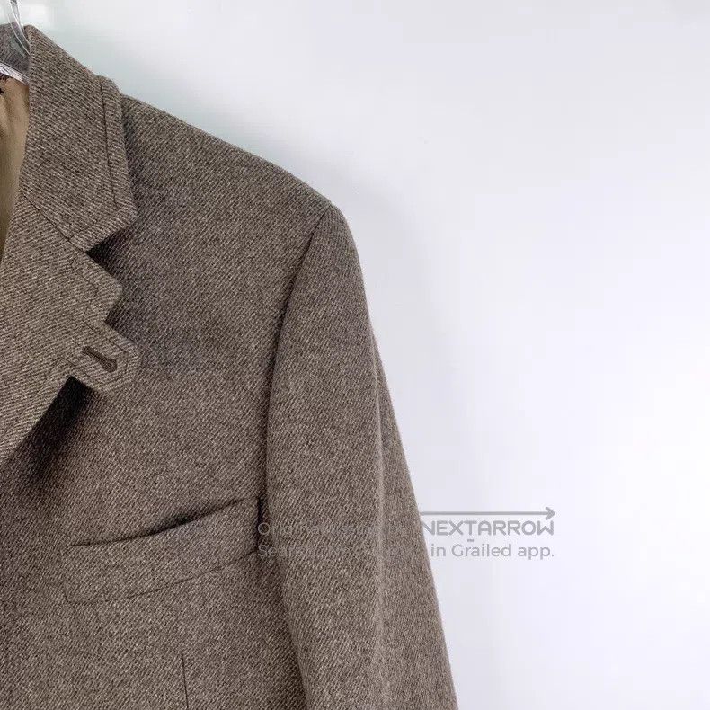 Hermes Hermes Caramel Wool Notched Collar Long Sleeve Overcoat Size US M / EU 48-50 / 2 - 3 Thumbnail