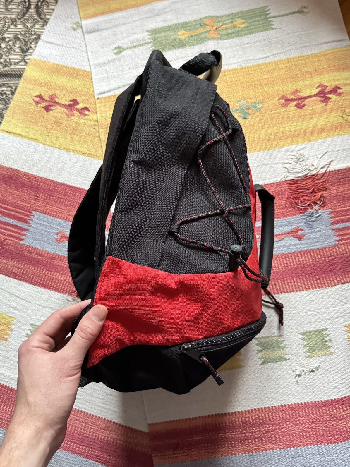 Vintage Vintage 90’s Yokohama Motors Tactical Japanese y2k Backpack Size ONE SIZE - 8 Thumbnail