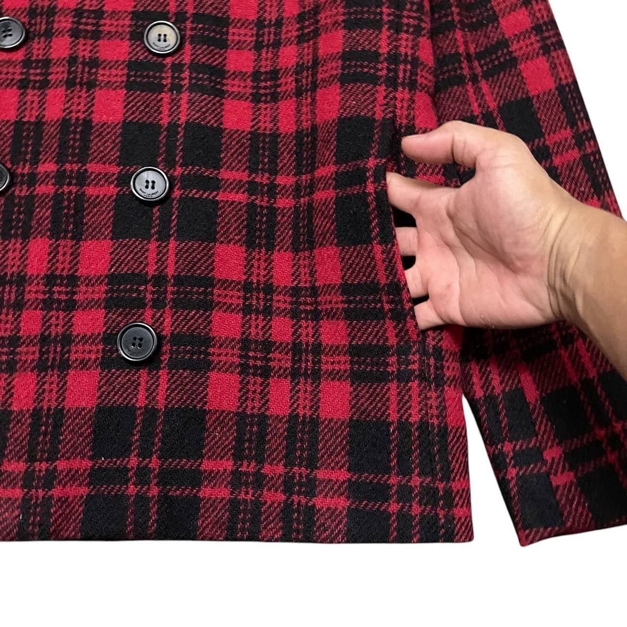 Saint Laurent Paris Runway FW14 SLP Hedi Slimane Western Coat Checked Suede Size US M / EU 48-50 / 2 - 9 Thumbnail