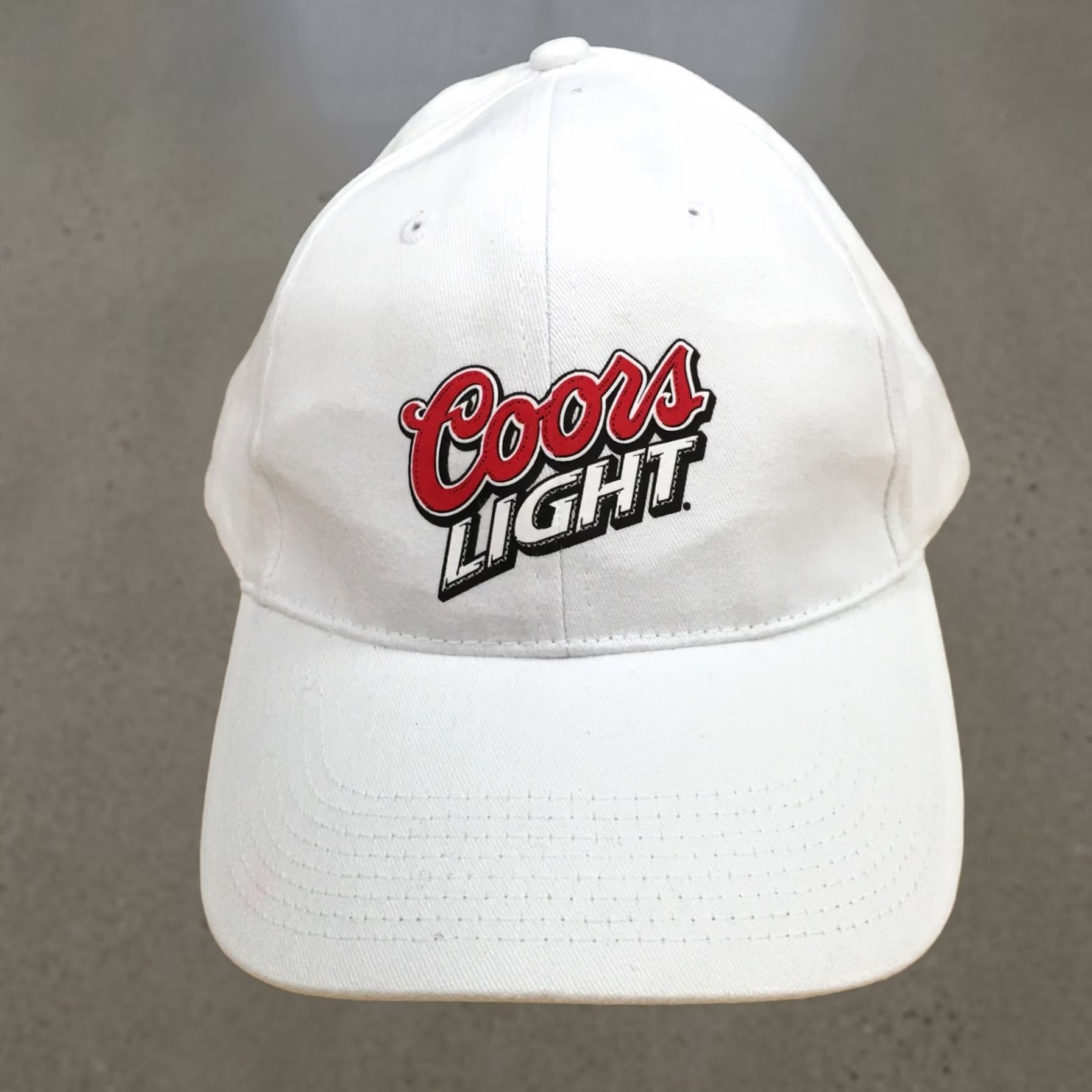 Logo 7 Coors Light Logo Baseball Cap Summer Hat Mens One Size White Cotton Adjustable Size ONE SIZE - 1 Thumbnail