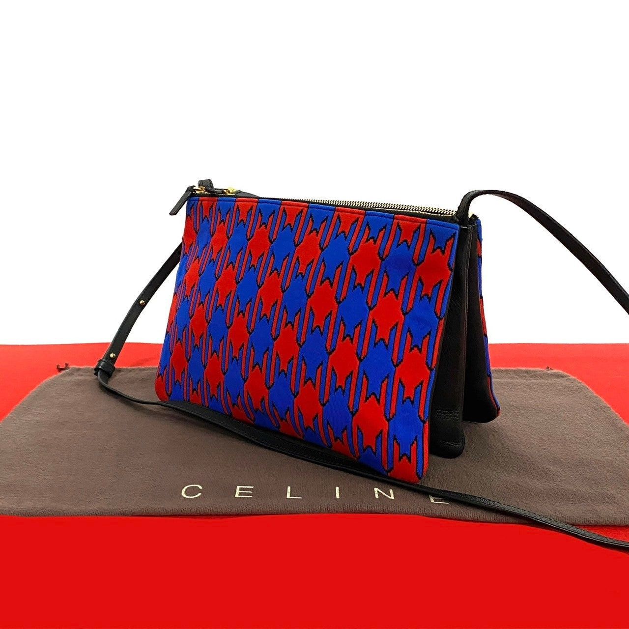 Celine Celine Shoulder Bag Black Leather Size ONE SIZE - 1 Thumbnail