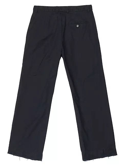 Balenciaga o1in1g1024 Cropped Pants in Black Size US 36 / EU 52 - 3 Thumbnail