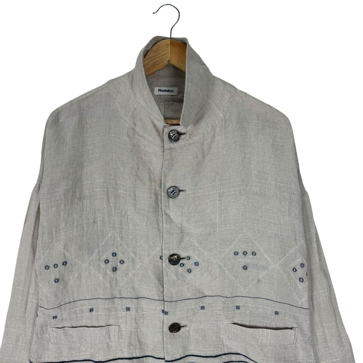 ☀️90s PLANTATION ISSEY MIYAKE HEMP JACKET