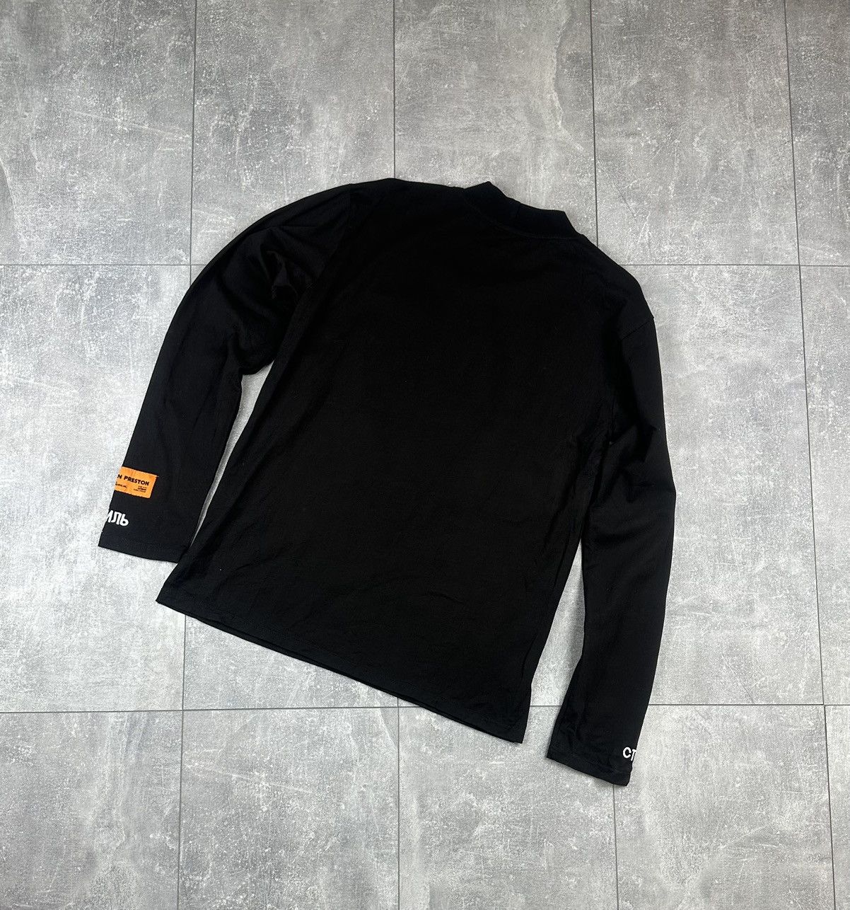 Heron Preston Heron Preston Стиль Logo Luxury Mens Long Sleeve Size US M / EU 48-50 / 2 - 7 Thumbnail