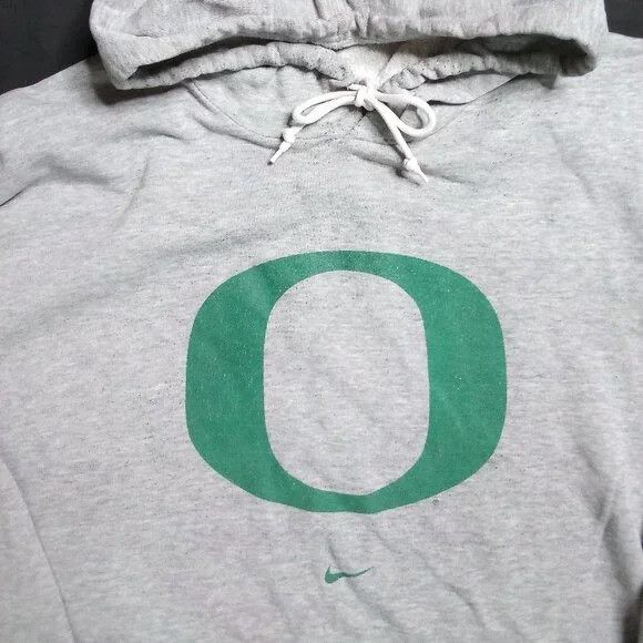 Nike Vintage Nike Oregon Ducks Mid Swoosh Hoodie Sweatshirt Size US XXL / EU 58 / 5 - 1 Thumbnail
