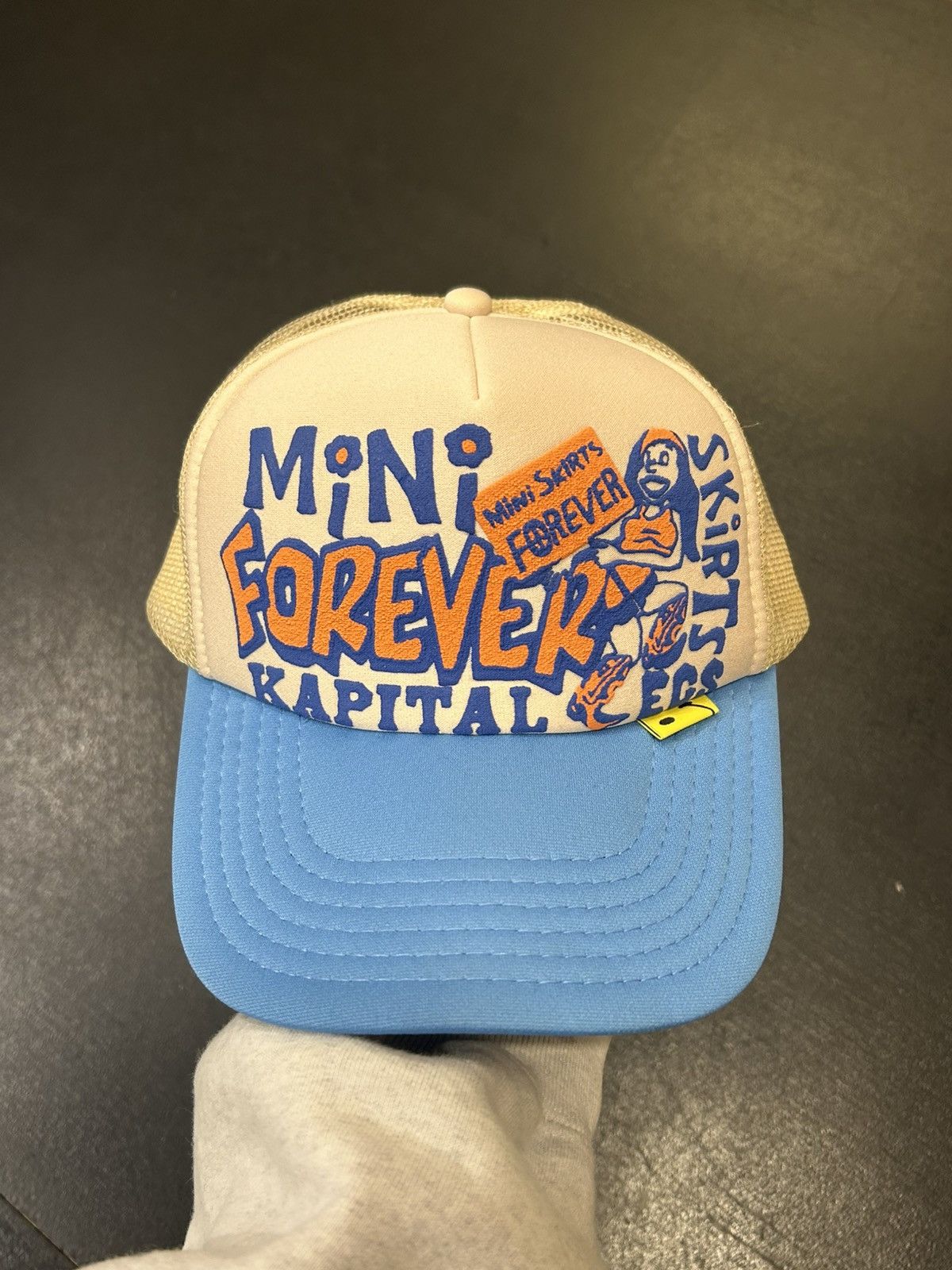 Kapital Kapital Mini Skirt Trucker Cap Size ONE SIZE - 1 Thumbnail