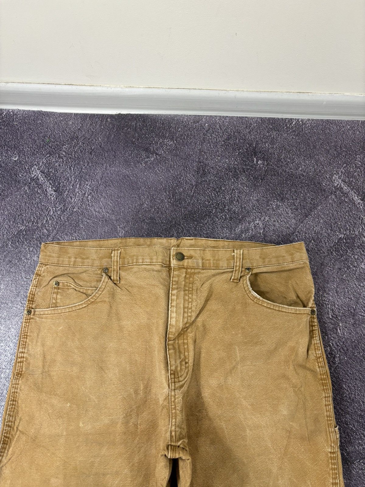 Dickies Vintage Dickies Y2K Orange Workwear Hype Baggy Pants Jeans Size US 36 / EU 52 - 12 Thumbnail