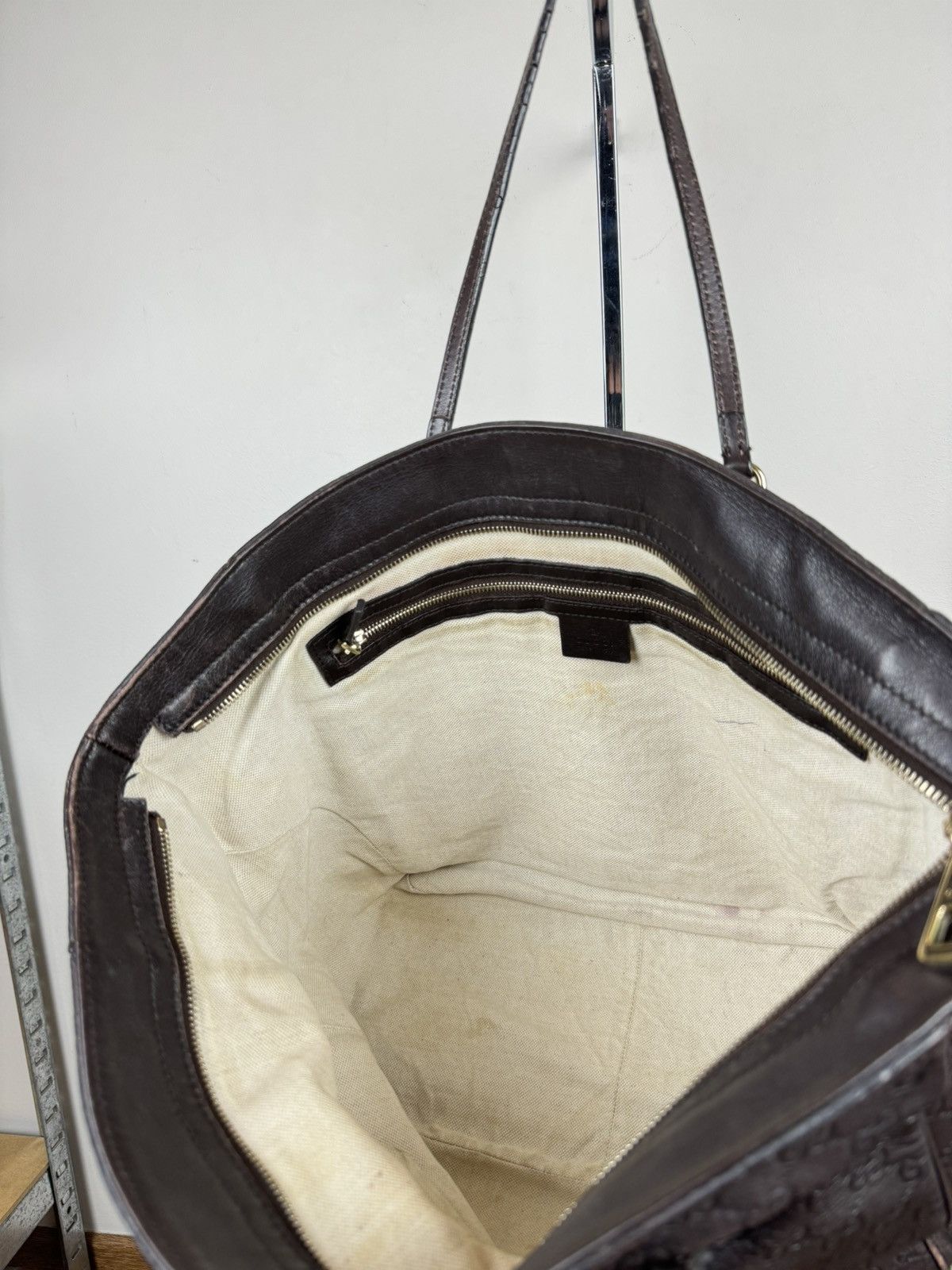 Gucci Leather shoulder bag Gucci GG Guccisima original luxury item Size ONE SIZE - 5 Thumbnail