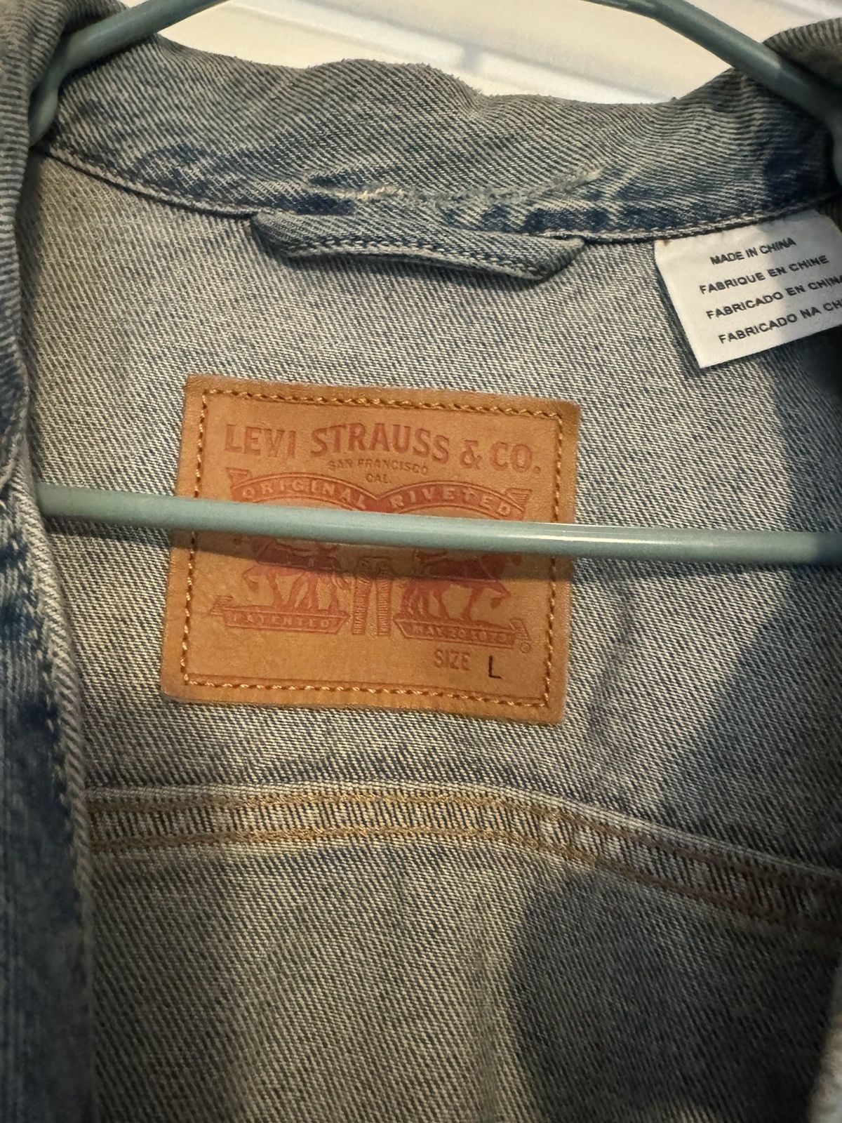 Levi's × Levi's Vintage Clothing Levi vintage denim jacket Size US L / EU 52-54 / 3 - 2 Thumbnail
