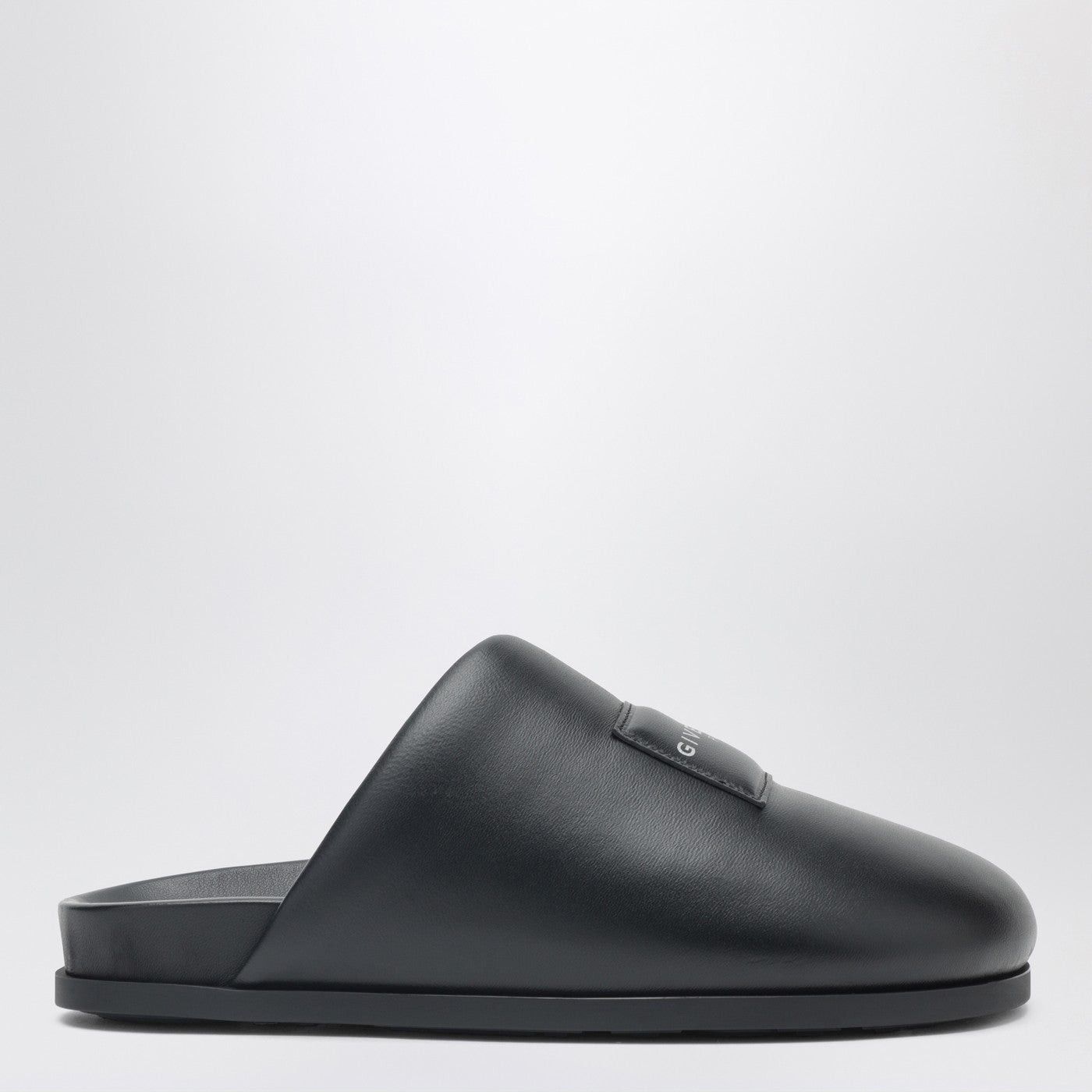 Givenchy Givenchy Label Flat Mules In Black Nappa Leather Size US 9 / IT 39 - 1 Thumbnail