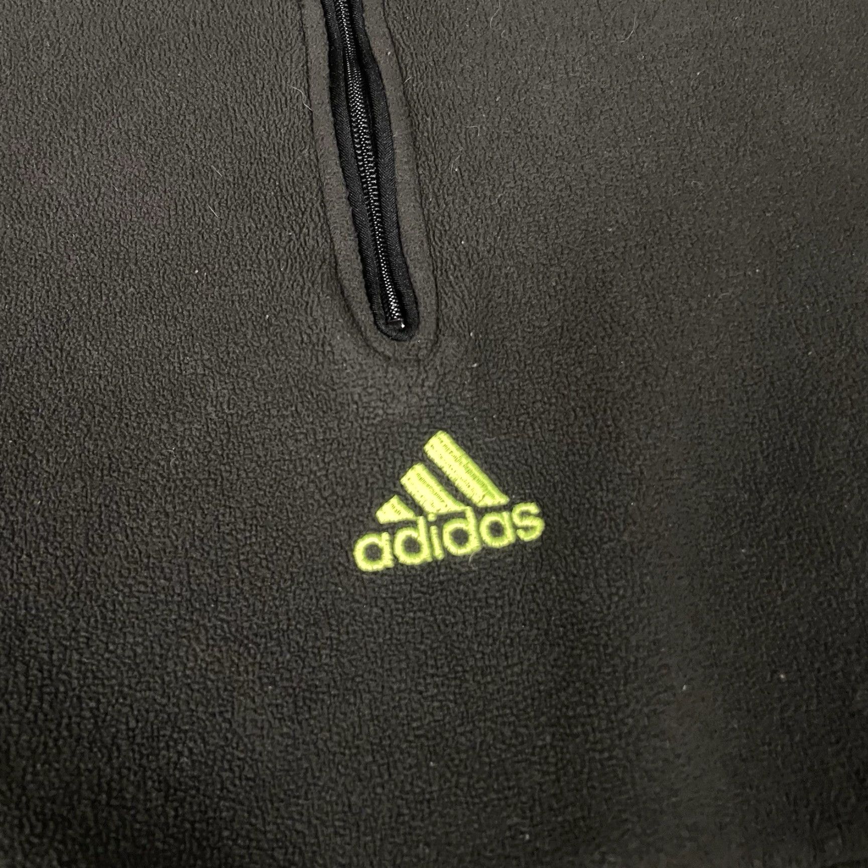 Adidas VINTAGE Adidas Sweatshirt Mens XL Black Embroidered Logo Pullover Crew Neck Cotton Polyester Fleece All Seasons Size US XL / EU 56 / 4 - 3 Thumbnail