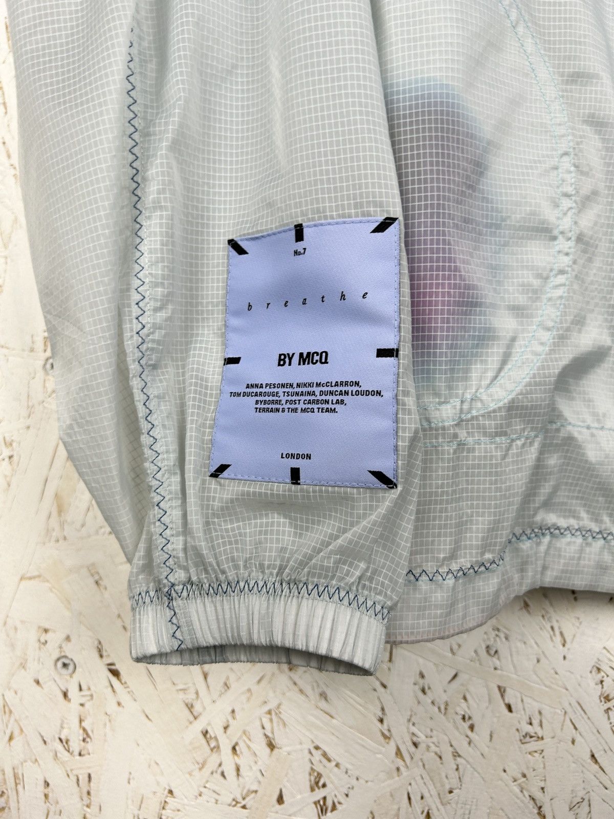 Alexander McQueen MCQ Alexander Mcqueen Blue Parachute Jacket Pants Set M/L Size US M / EU 48-50 / 2 - 5 Thumbnail