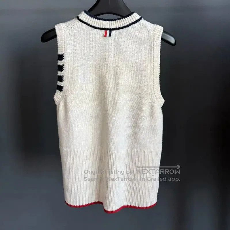 Thom Browne Thom Browne Women's Winter Cream Wool Sweater . Size S / US 4 / IT 40 - 2 Thumbnail