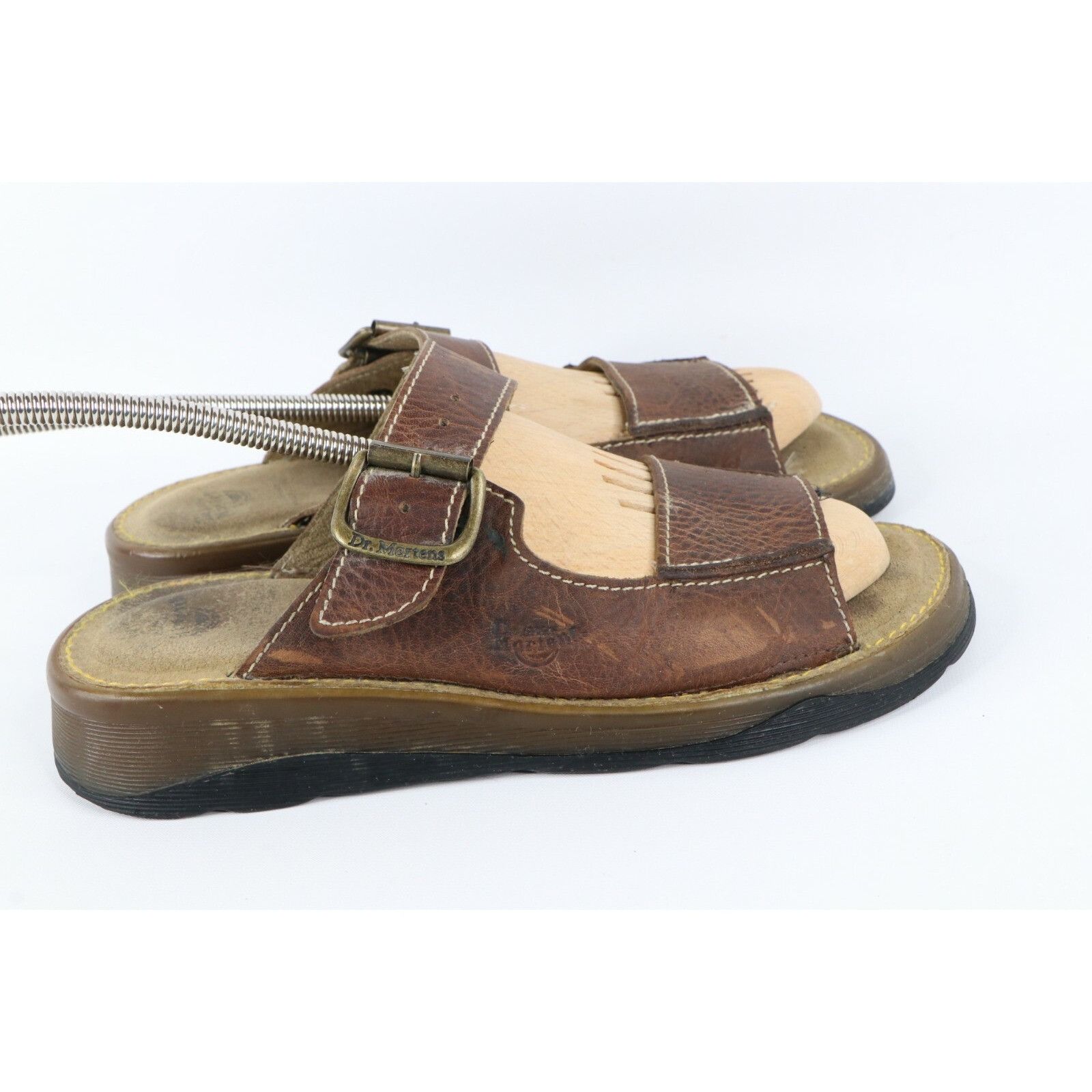 Dr. Martens × Vintage Vintage Dr Martens Chunky Platform Leather Sandals Size US 8 / IT 38 - 3 Thumbnail