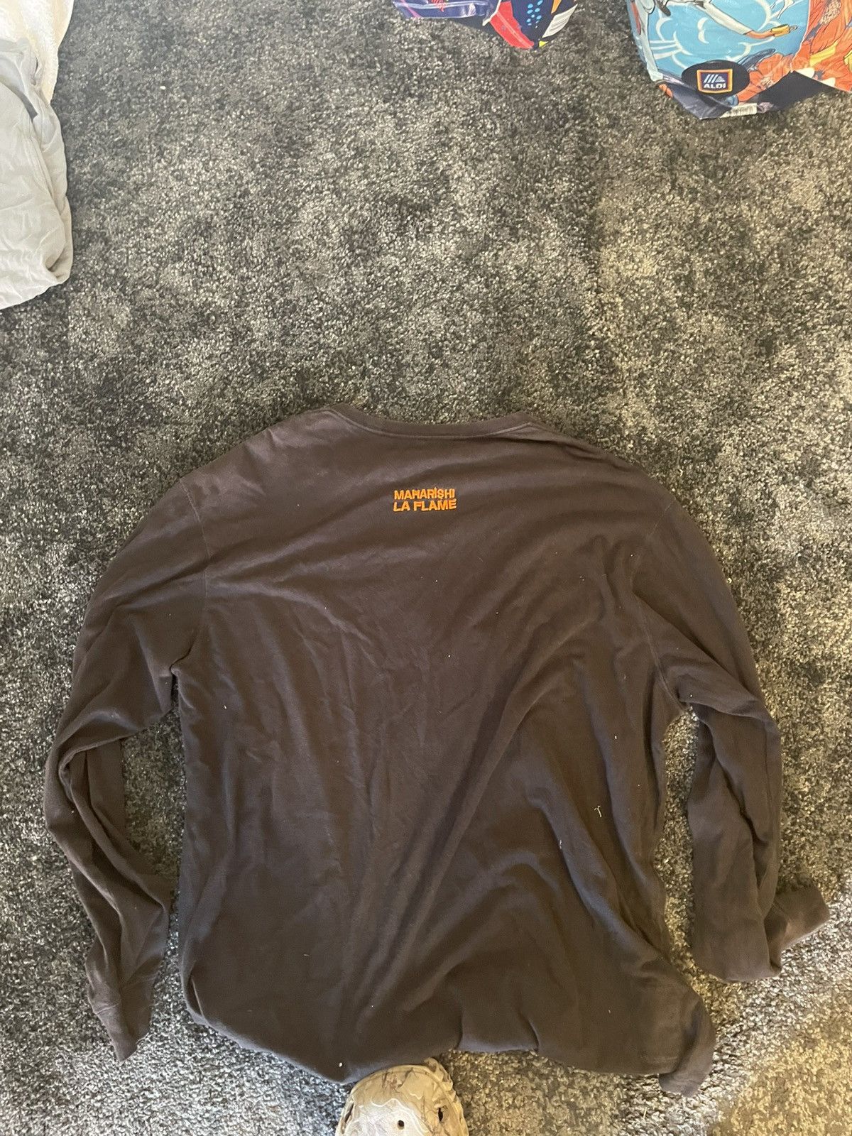 Maharishi × Travis Scott Maharishi x La Flame Long sleeve T XXL Size US XXL / EU 58 / 5 - 3 Thumbnail