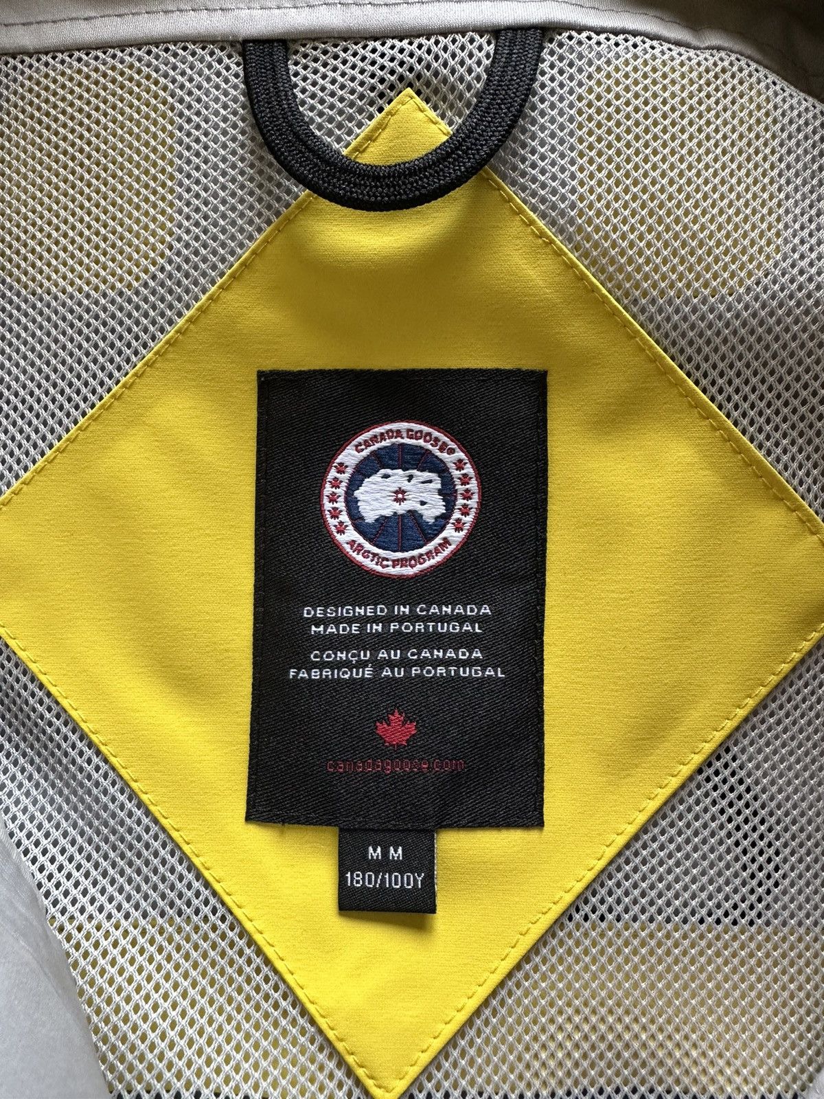 Canada Goose Canada Goose Seawolf Rain Jacket- Yellow M Size US M / EU 48-50 / 2 - 4 Thumbnail