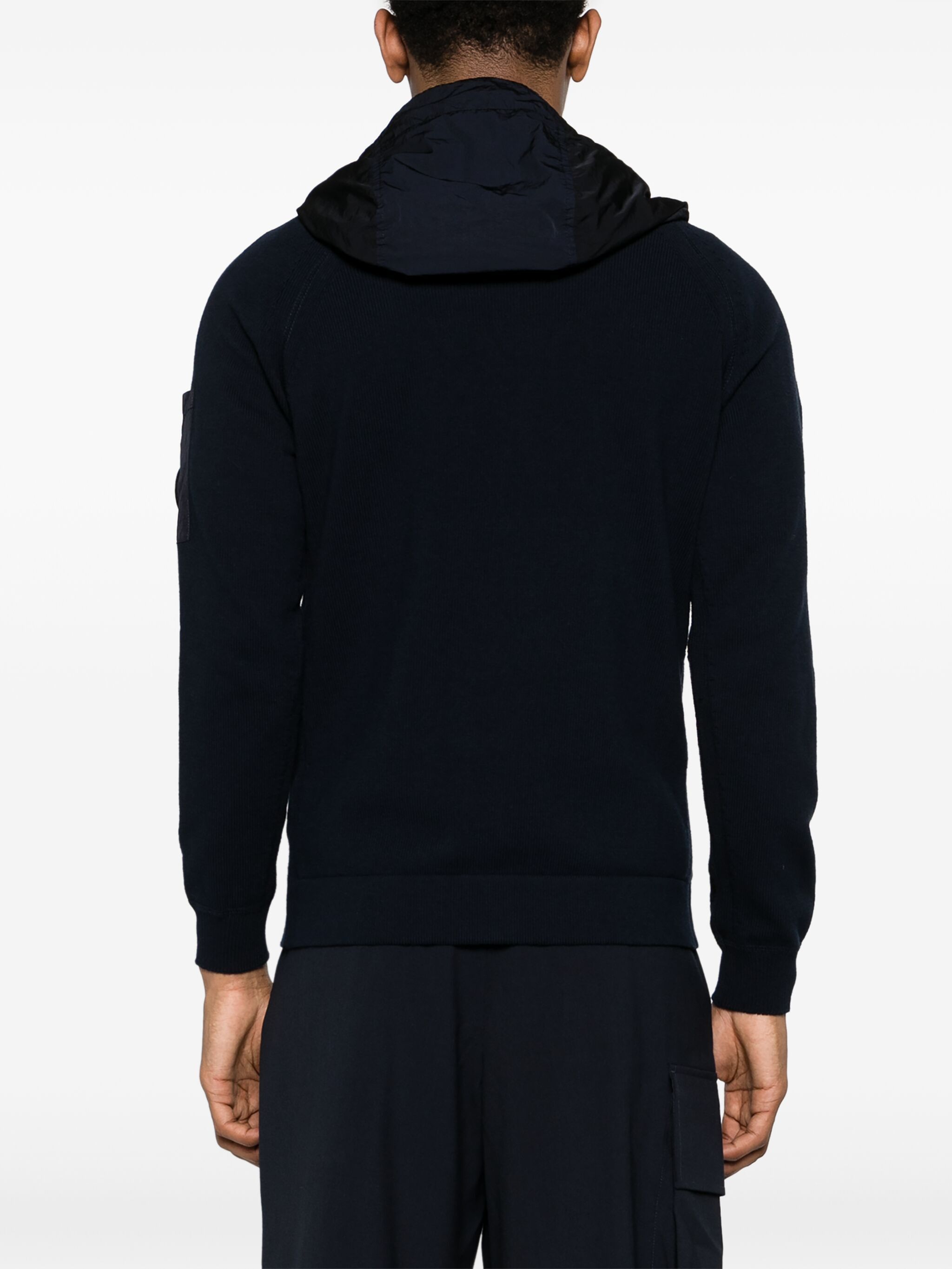 C.P. Company o1y1224 Hooded Cardigan in Navy Blue Size US S / EU 44-46 / 1 - 4 Thumbnail