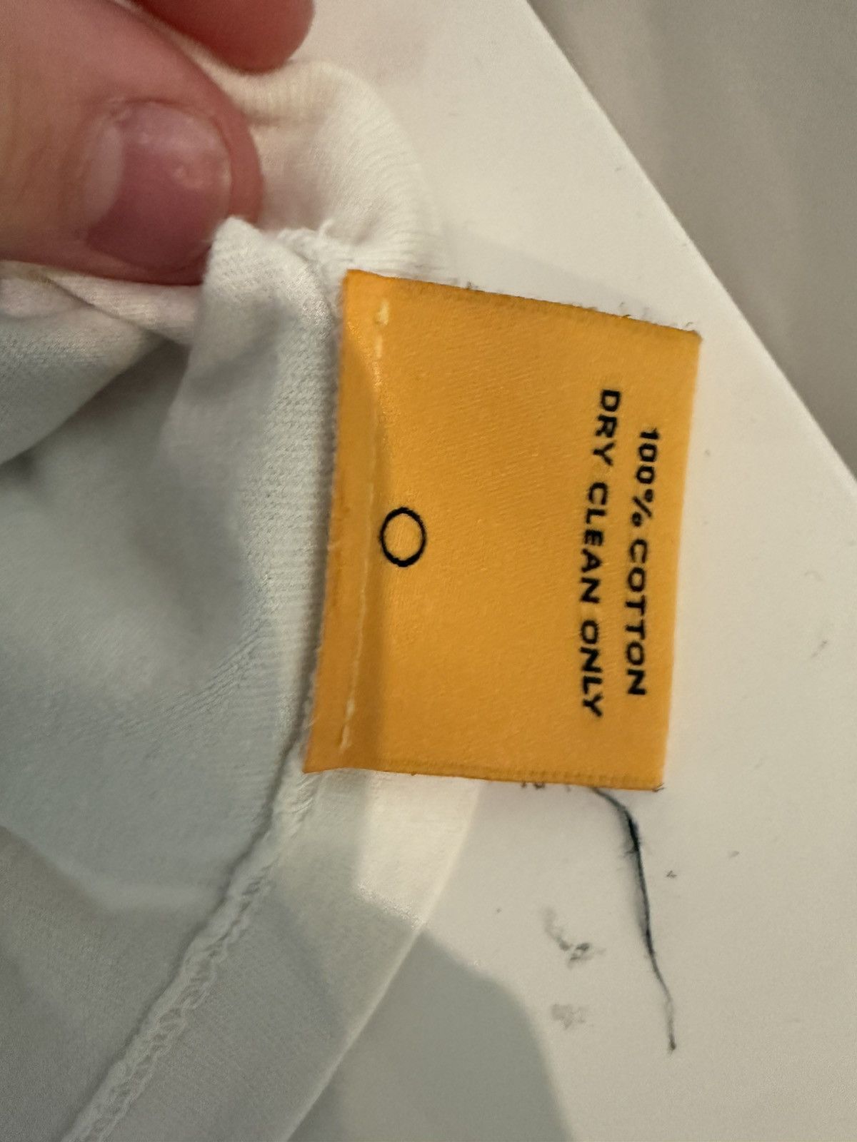 Gallery Dept. Gallery Dept Tee cream on blue Size US L / EU 52-54 / 3 - 4 Thumbnail