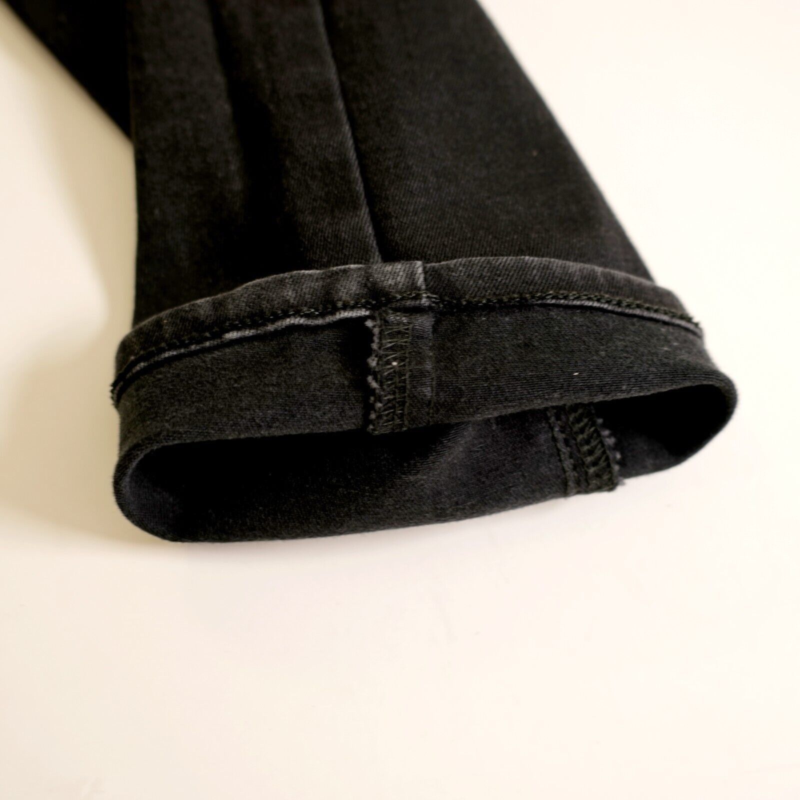 American Eagle Outfitters American Eagle Next Level Flex Black Denim Low Rise Jeans 26 Size US 26 / EU 42 - 11 Thumbnail