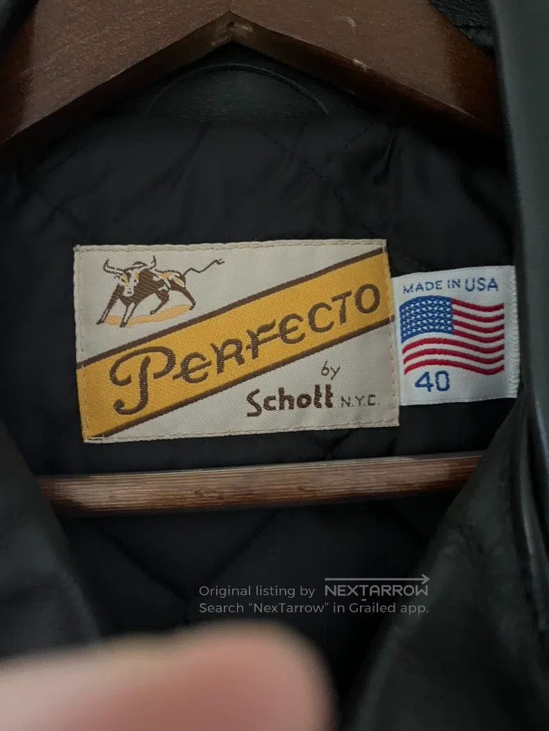 Schott Schott Motorcycle leather coat Size US L / EU 52-54 / 3 - 1 Thumbnail