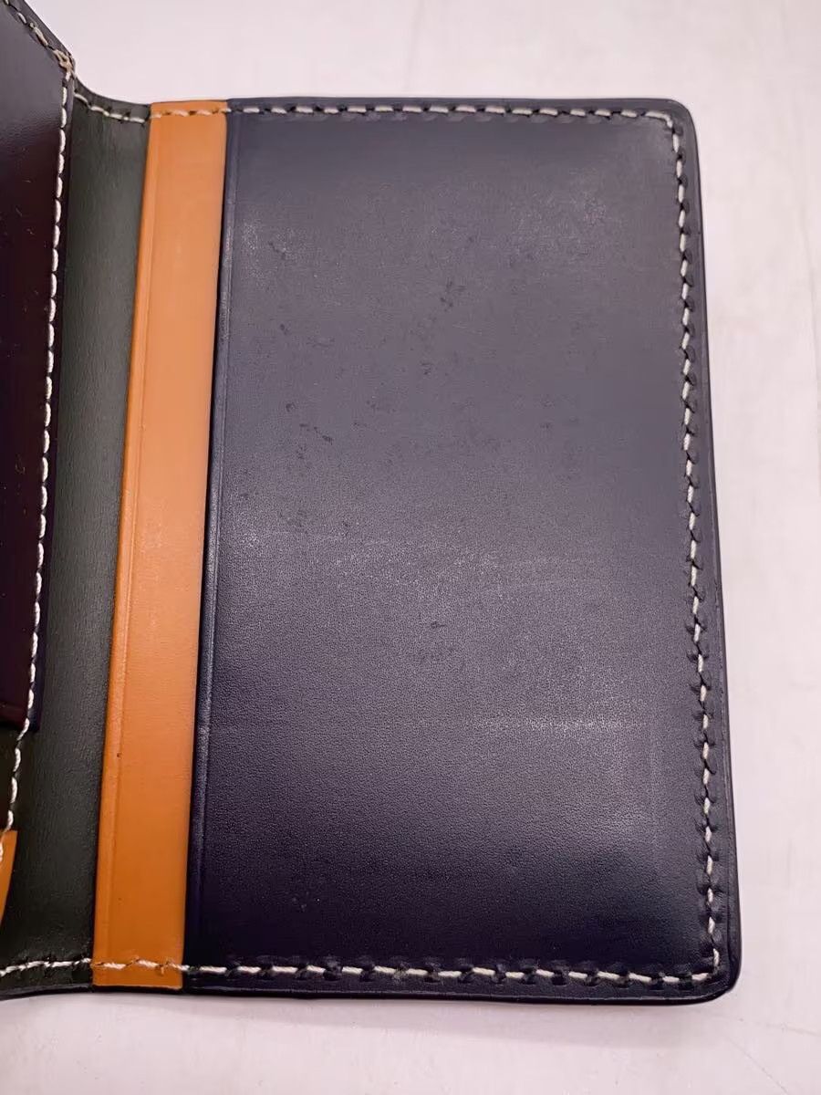Vivienne Westwood Contrast Stitch Orb Leather Card Wallet Size ONE SIZE - 4 Thumbnail