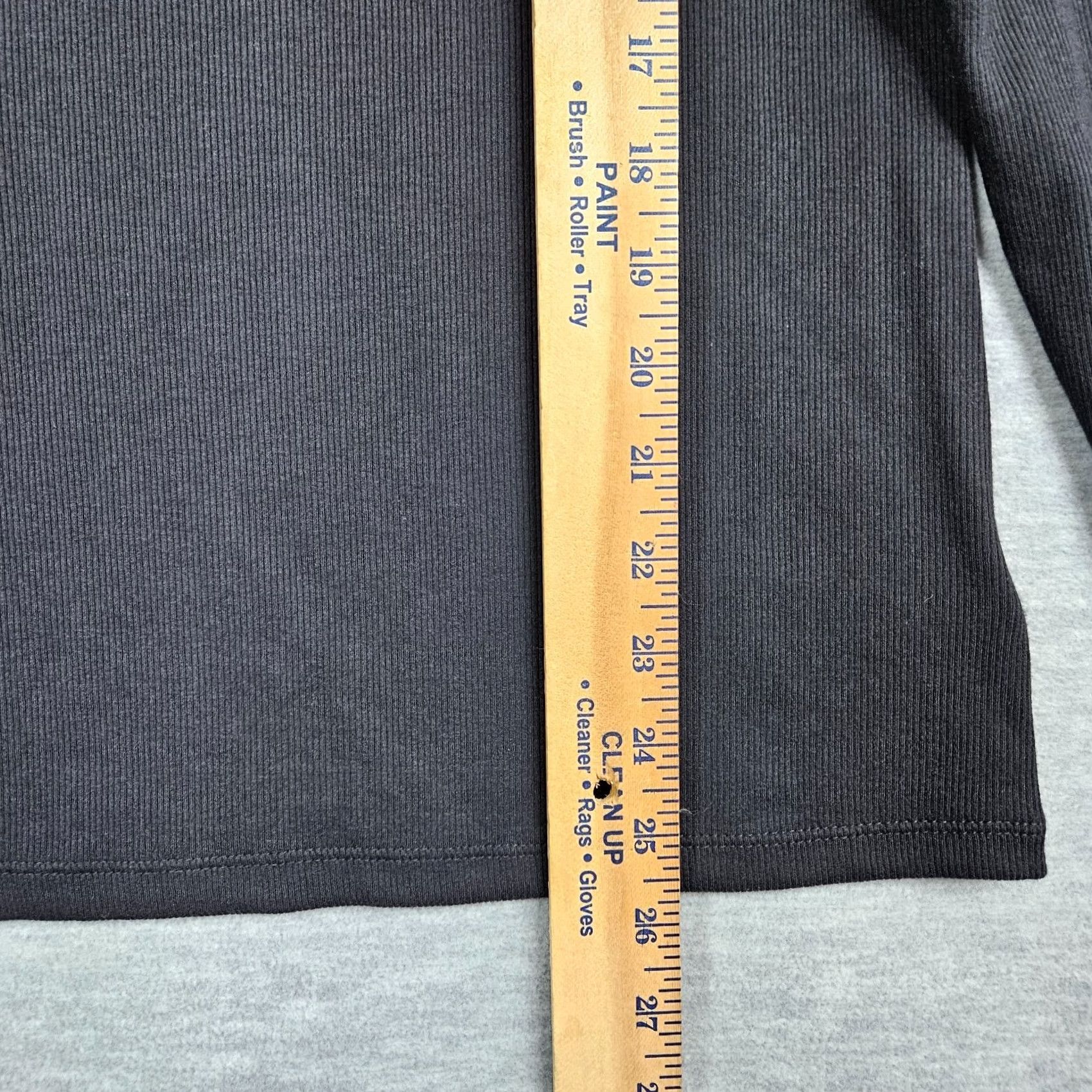 Old Navy Old Navy Womens Long Sleeve Round Neck Casual black T-shirt XL NEW Size XL / US 12-14 / IT 48-50 - 4 Thumbnail
