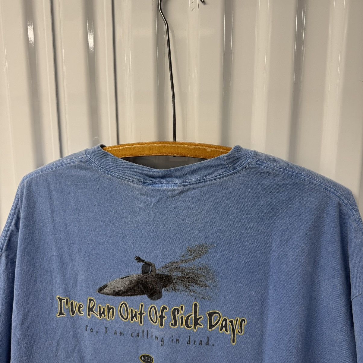 Japanese Brand × Life's a Beach × Vintage Vintage RARE RIP In Peace Surf Baggy Boxy Graphic Tee Size US XL / EU 56 / 4 - 9 Thumbnail