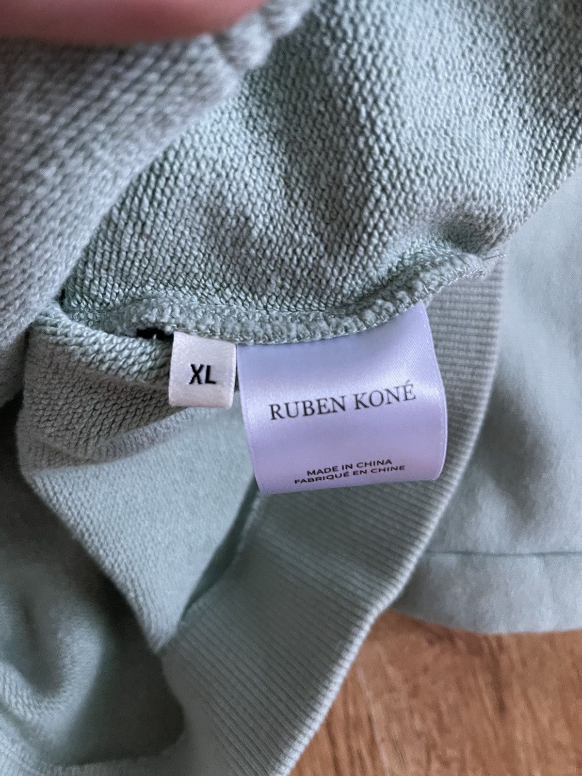 Japanese Brand Ruben Kone Cropped Hoodie Size US XL / EU 56 / 4 - 3 Thumbnail