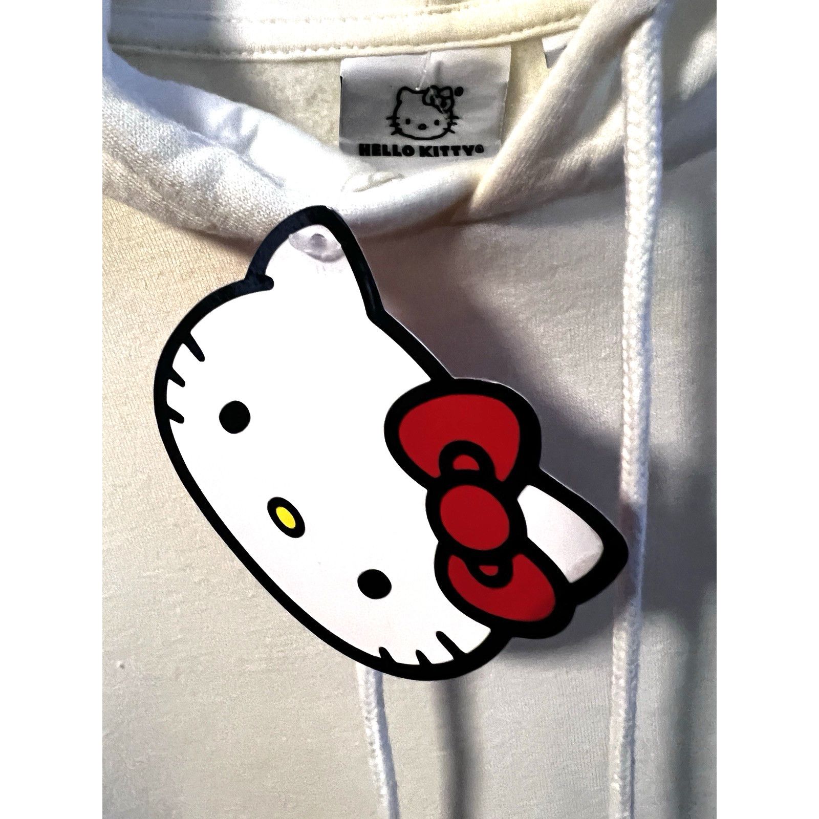 Other Hello Kitty Sanrio Beige Graphic Hoodie Sweatshirt Medium Size M / US 6-8 / IT 42-44 - 7 Thumbnail