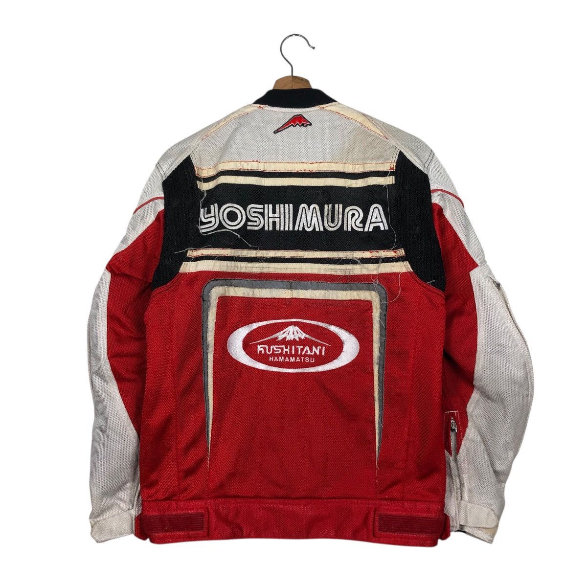 Vintage 📌Vintage Biker Jacket Racing Wear Rider Kushitani Hamamatsu Size US L / EU 52-54 / 3 - 11 Thumbnail